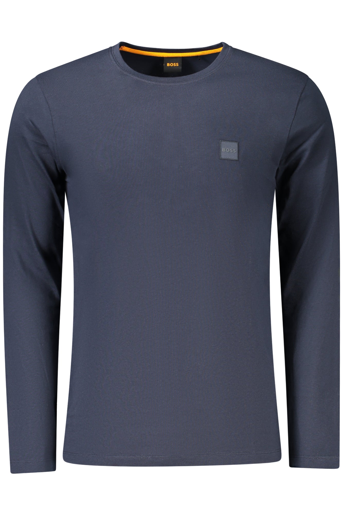 BOSS MEN'S LONG-SLEEVED T-SHIRT, BLUE