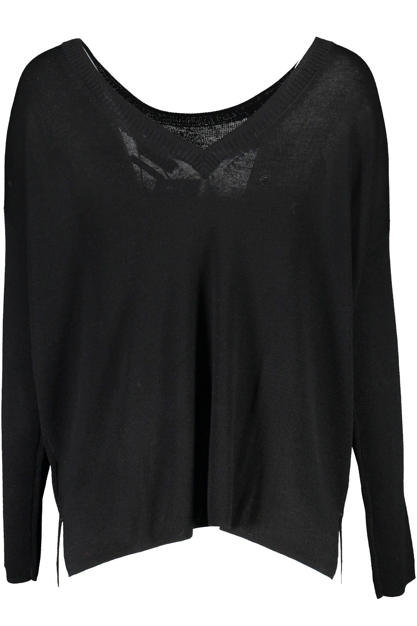 GANT BLACK WOMEN'S SWEATER