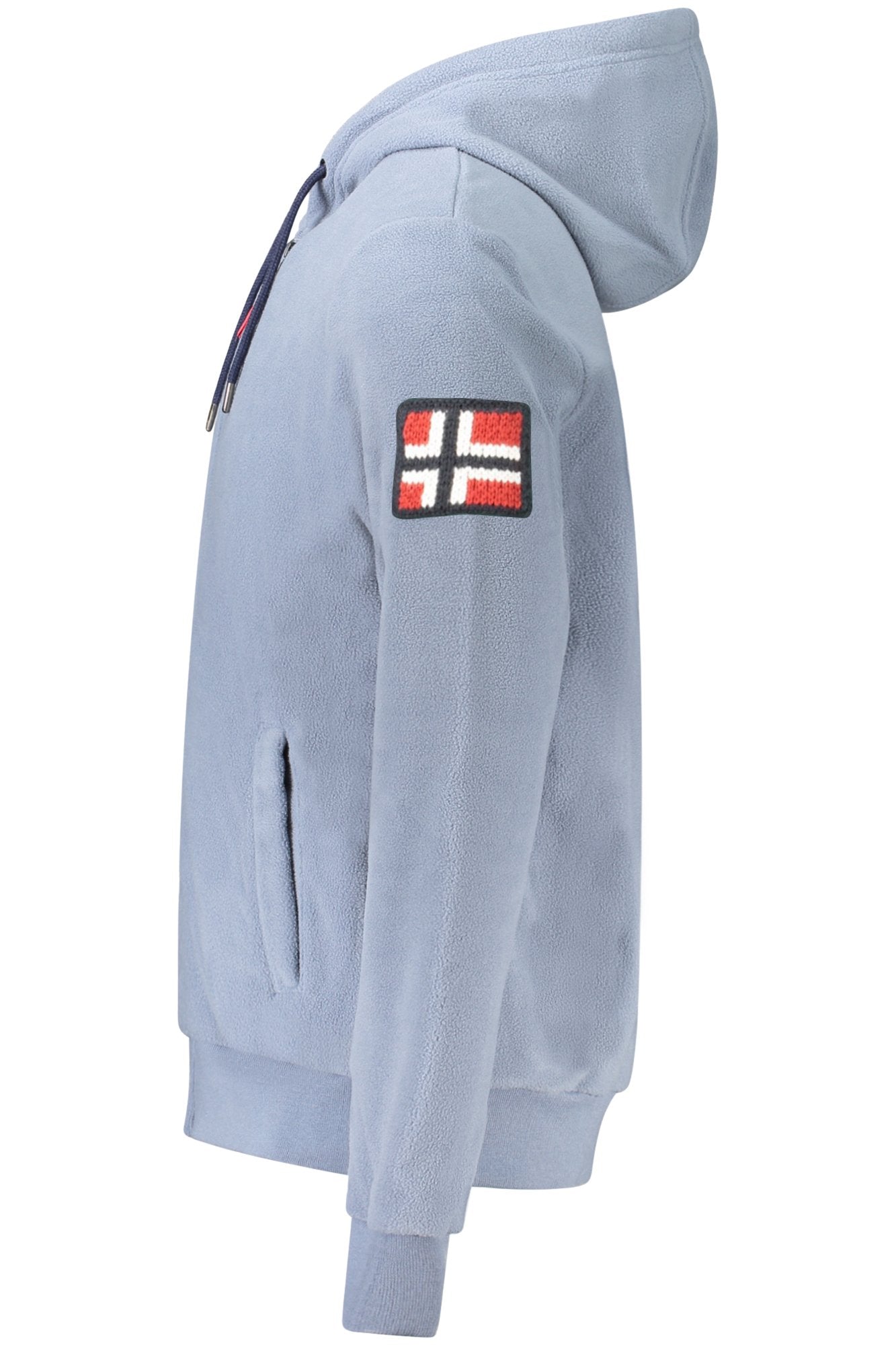 NORWAY 1963 MEN'S BLUE ZIP-UP SWEATSHIRT