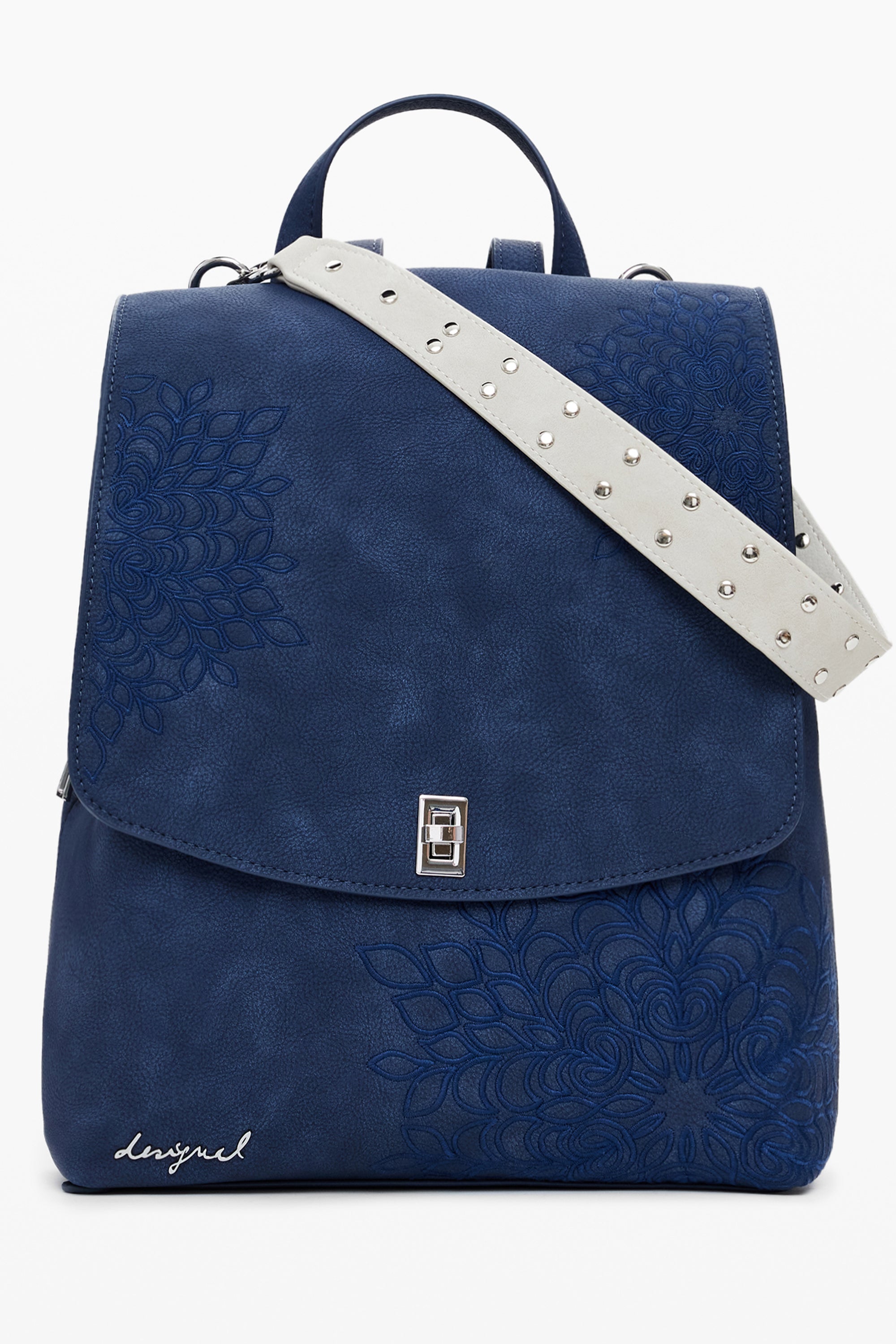 DESIGUAL WOMEN'S BLUE BACKPACK