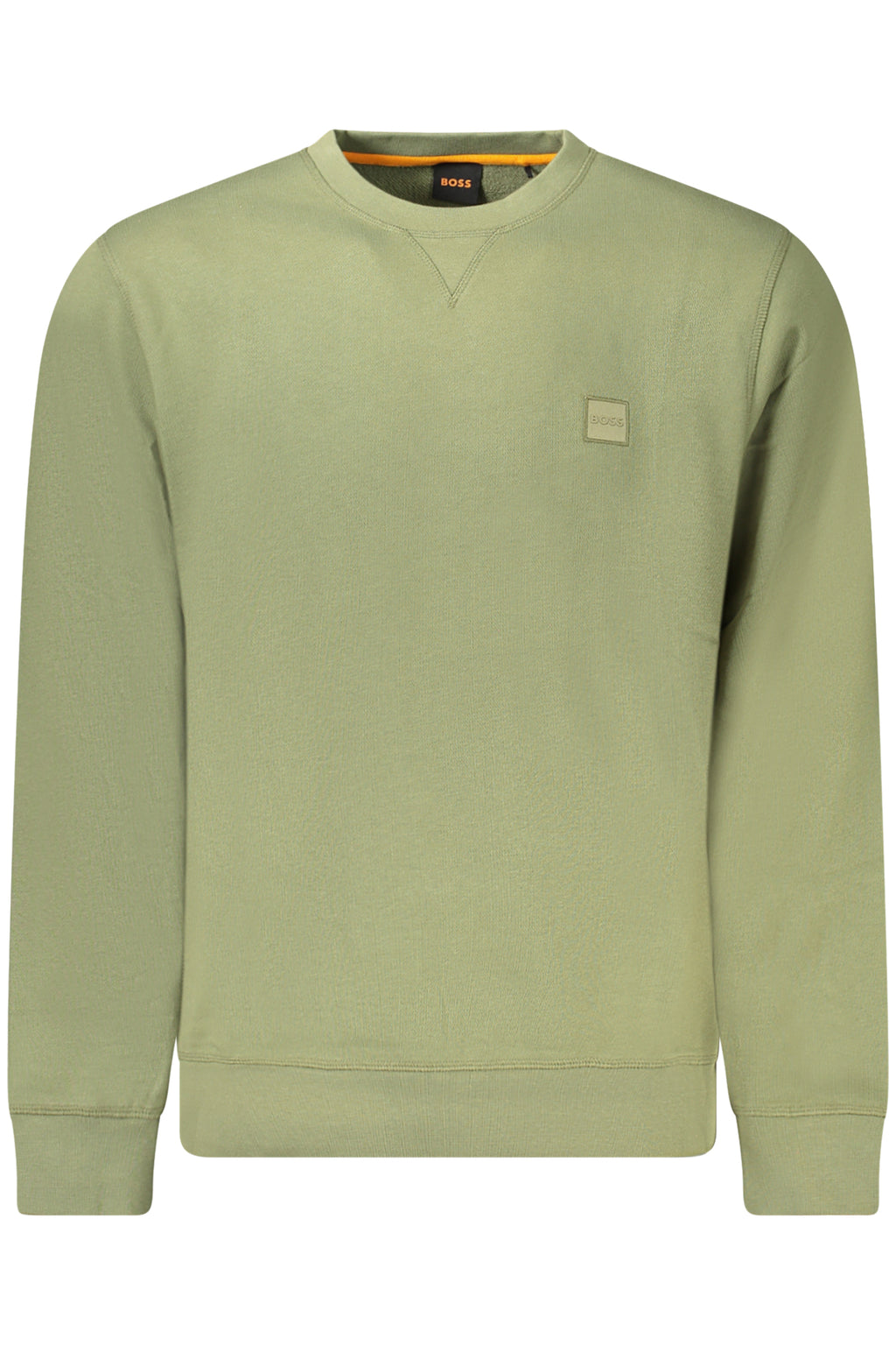 HUGO BOSS SWEATSHIRT WITHOUT ZIP MEN GREEN