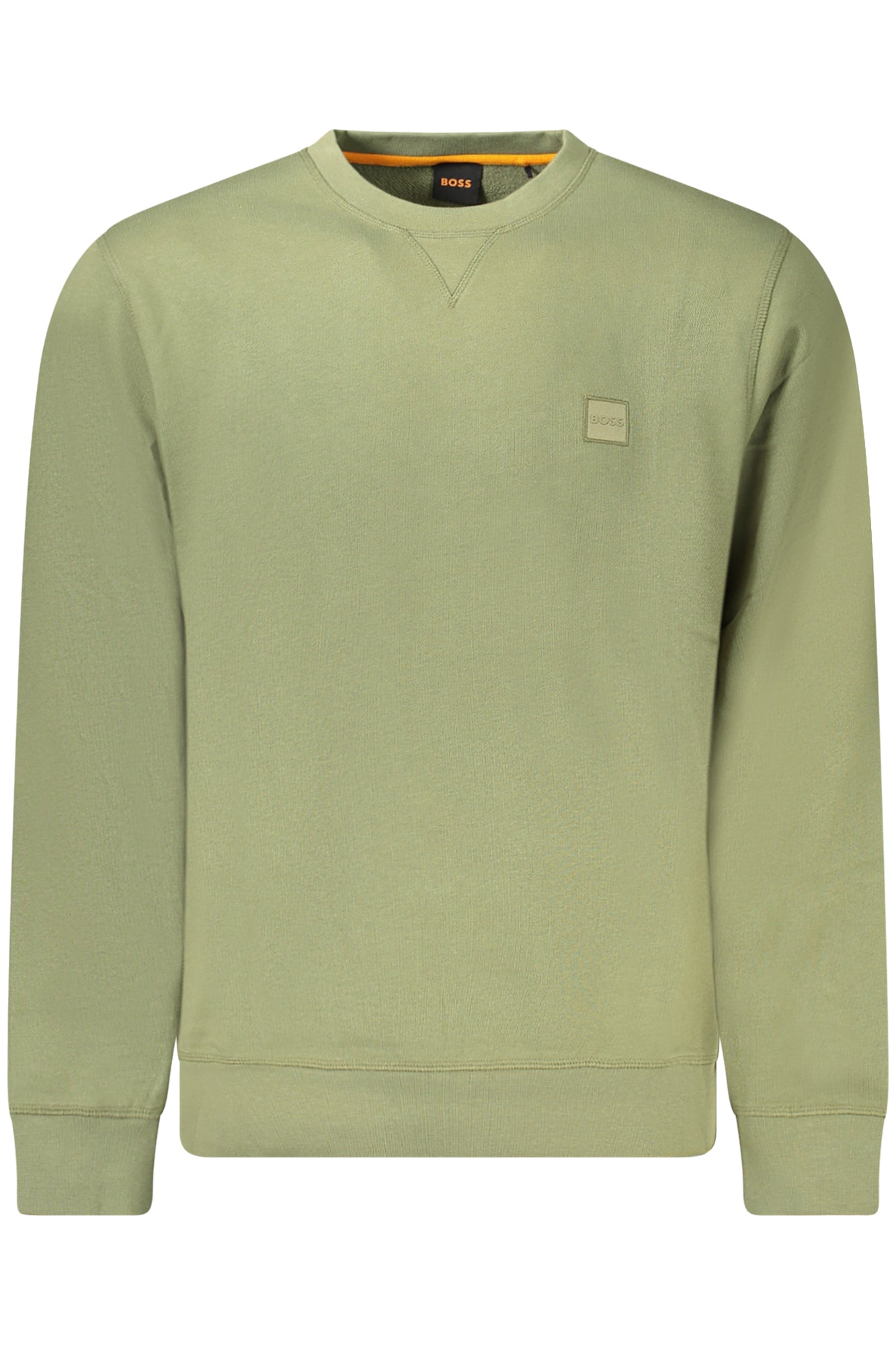 HUGO BOSS SWEATSHIRT WITHOUT ZIP MEN GREEN