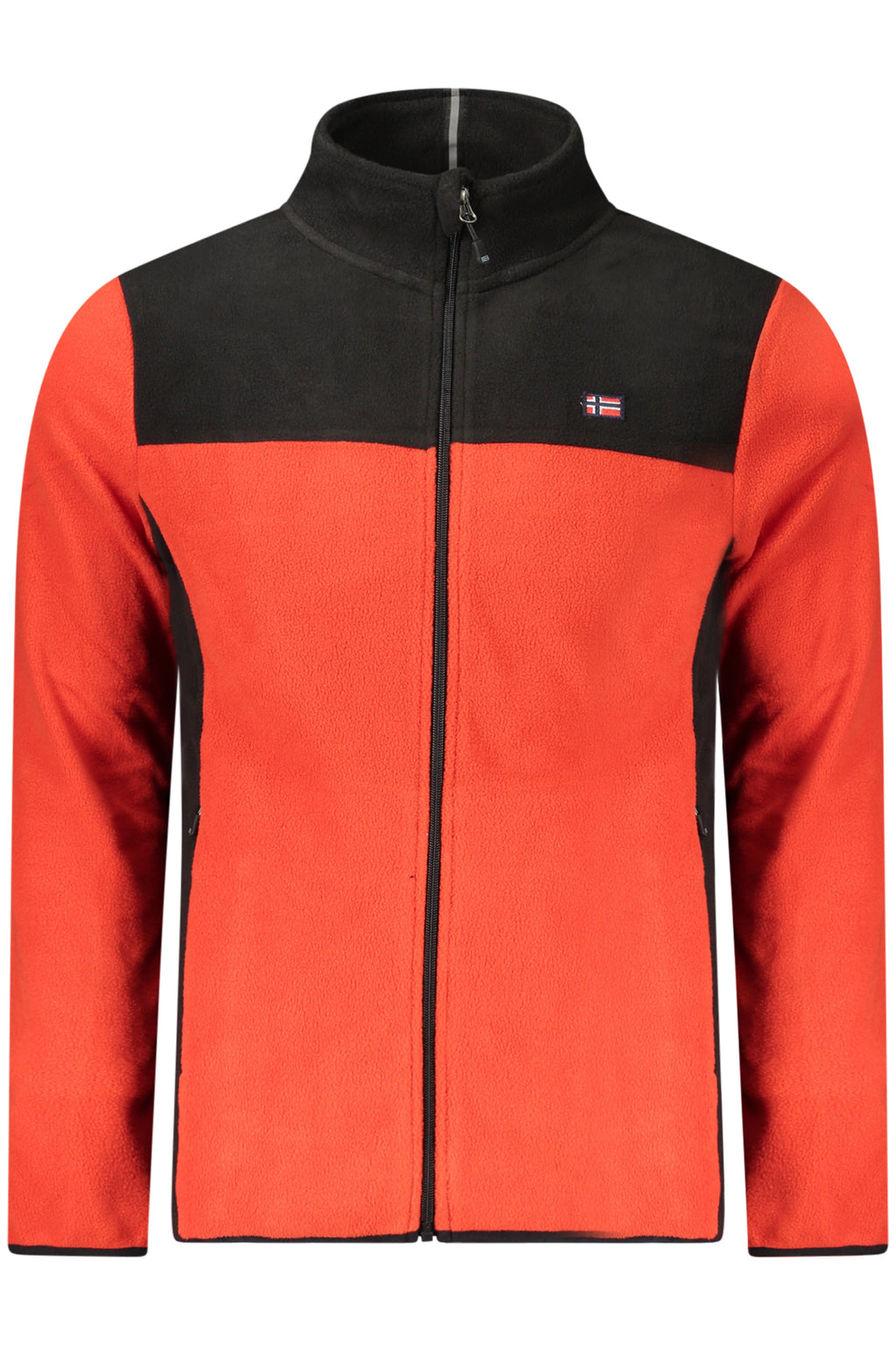 NORWAY 1963 MEN'S RED ZIP-UP SWEATSHIRT