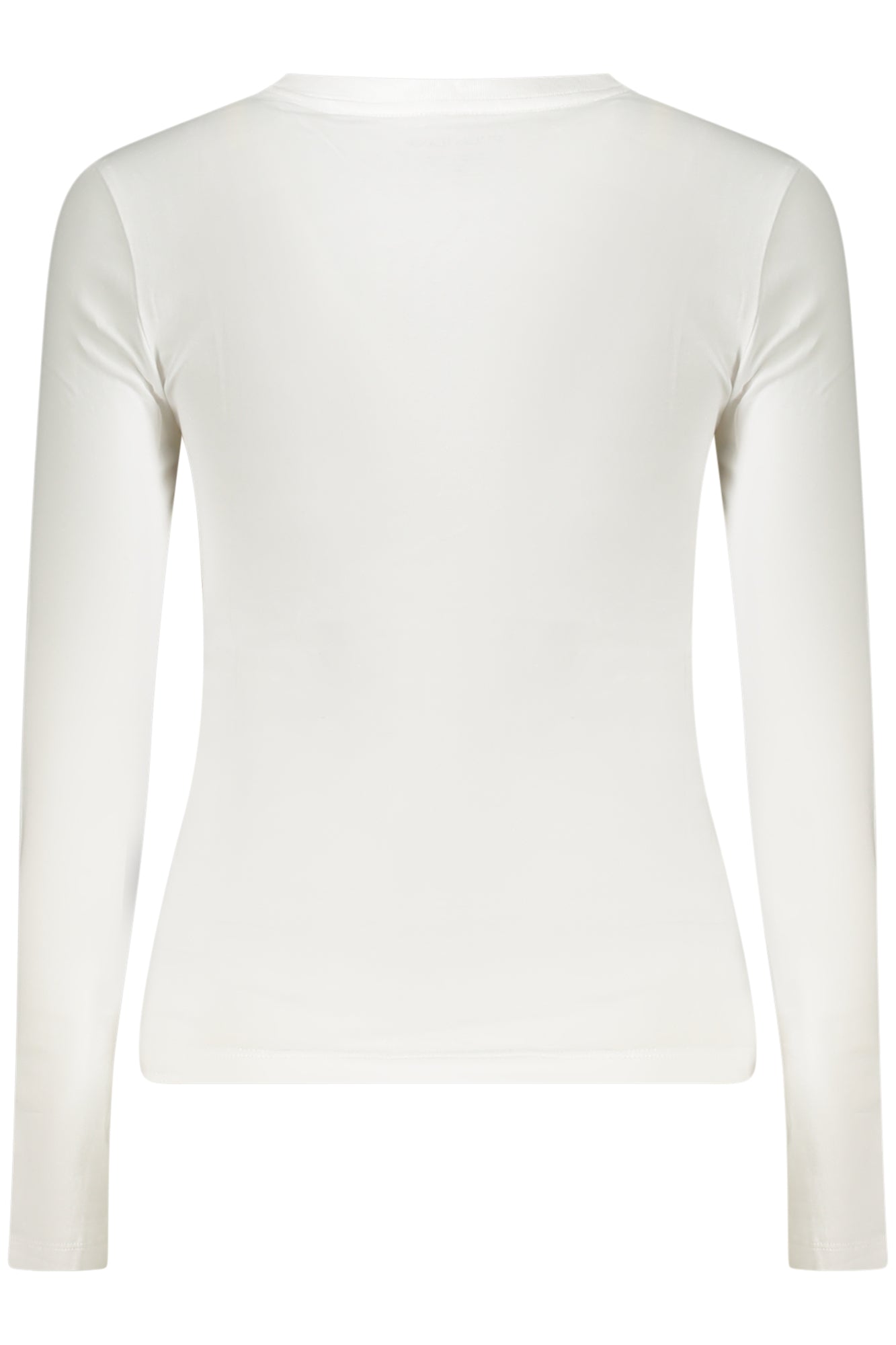 GUESS JEANS WOMEN'S LONG-SLEEVED T-SHIRT WHITE