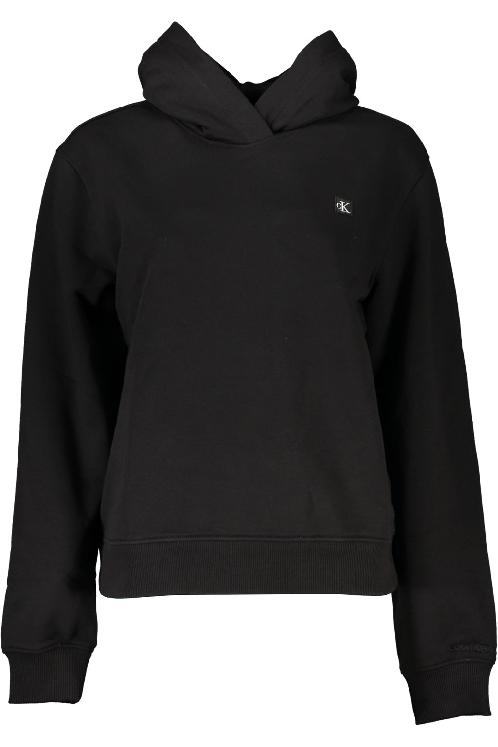 CALVIN KLEIN WOMEN'S ZIPLESS SWEATSHIRT BLACK