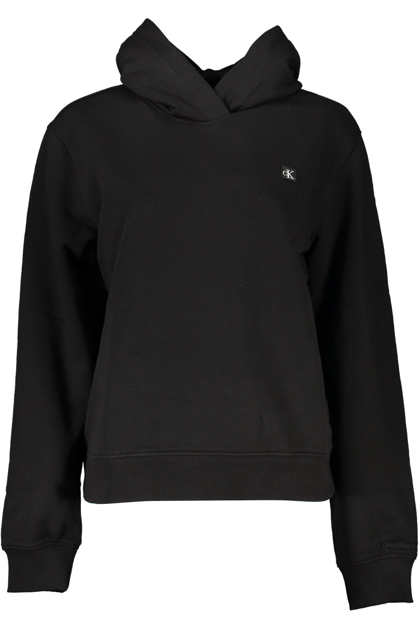 CALVIN KLEIN WOMEN'S ZIPLESS SWEATSHIRT BLACK