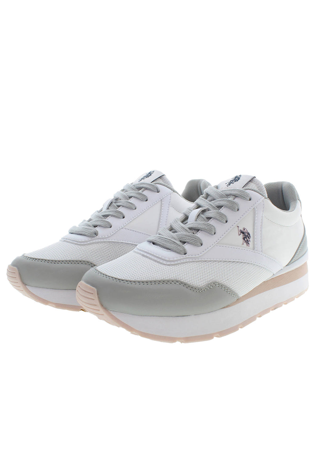 US POLO BEST PRICE WHITE WOMEN'S SPORT SHOES