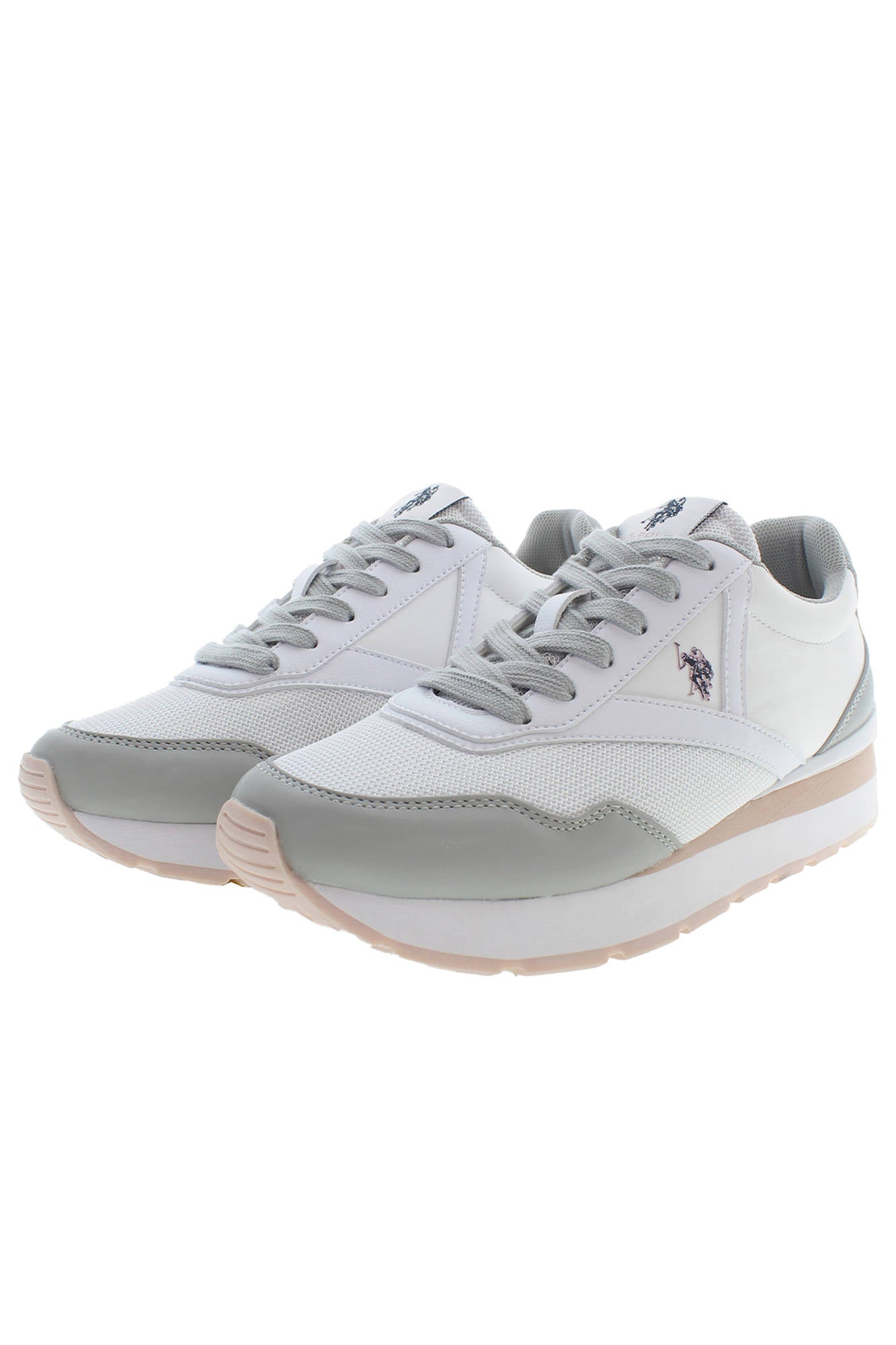 US POLO BEST PRICE WHITE WOMEN'S SPORT SHOES