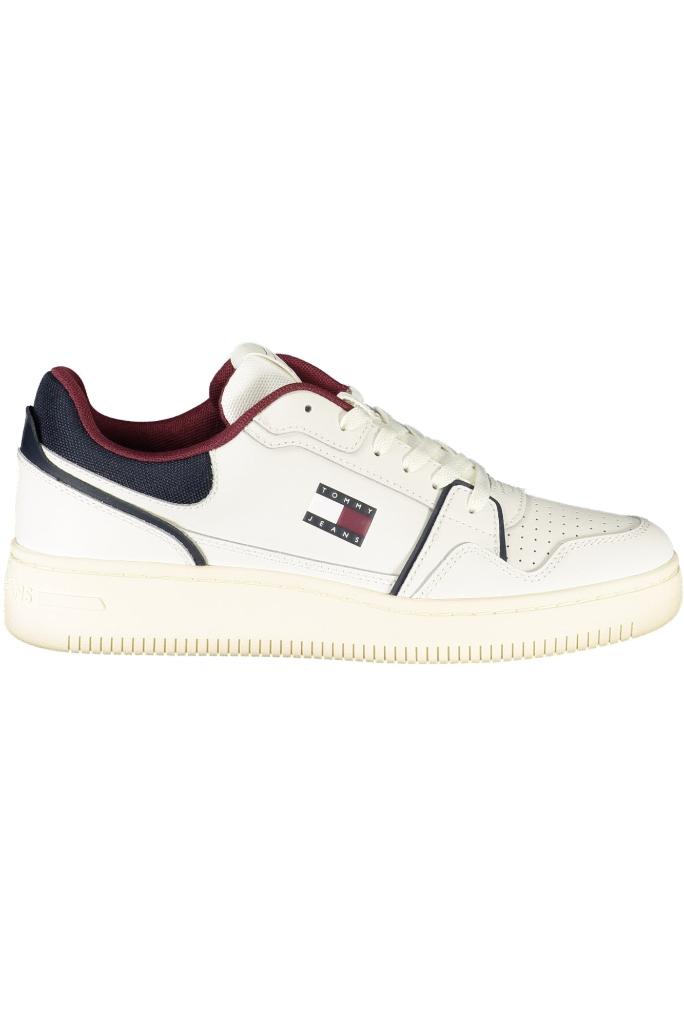 TOMMY HILFIGER MEN'S WHITE SPORTS SHOES