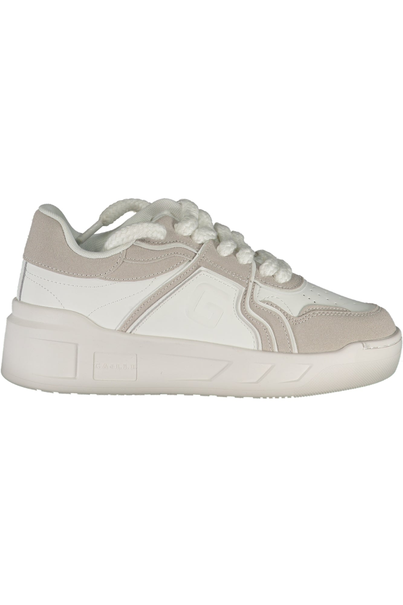 GAELLE PARIS WHITE WOMEN'S SPORTS SHOES