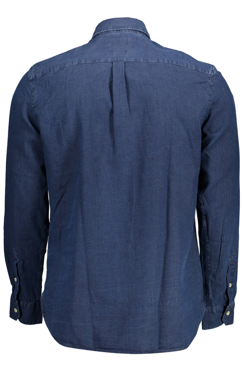 US POLO SHIRT LONG SLEEVE MAN BLUE