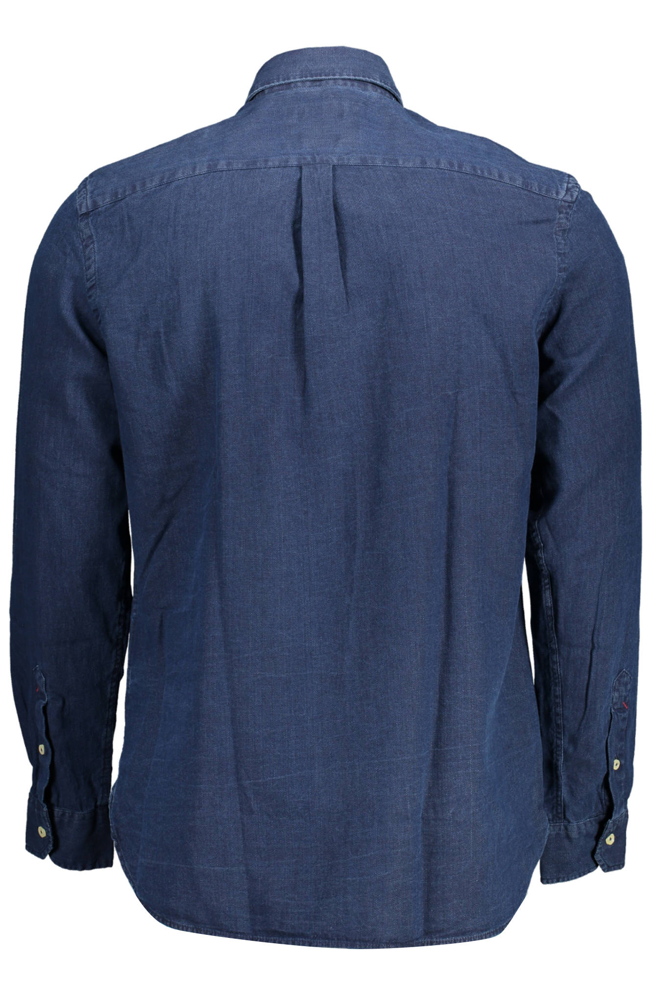 US POLO SHIRT LONG SLEEVE MAN BLUE