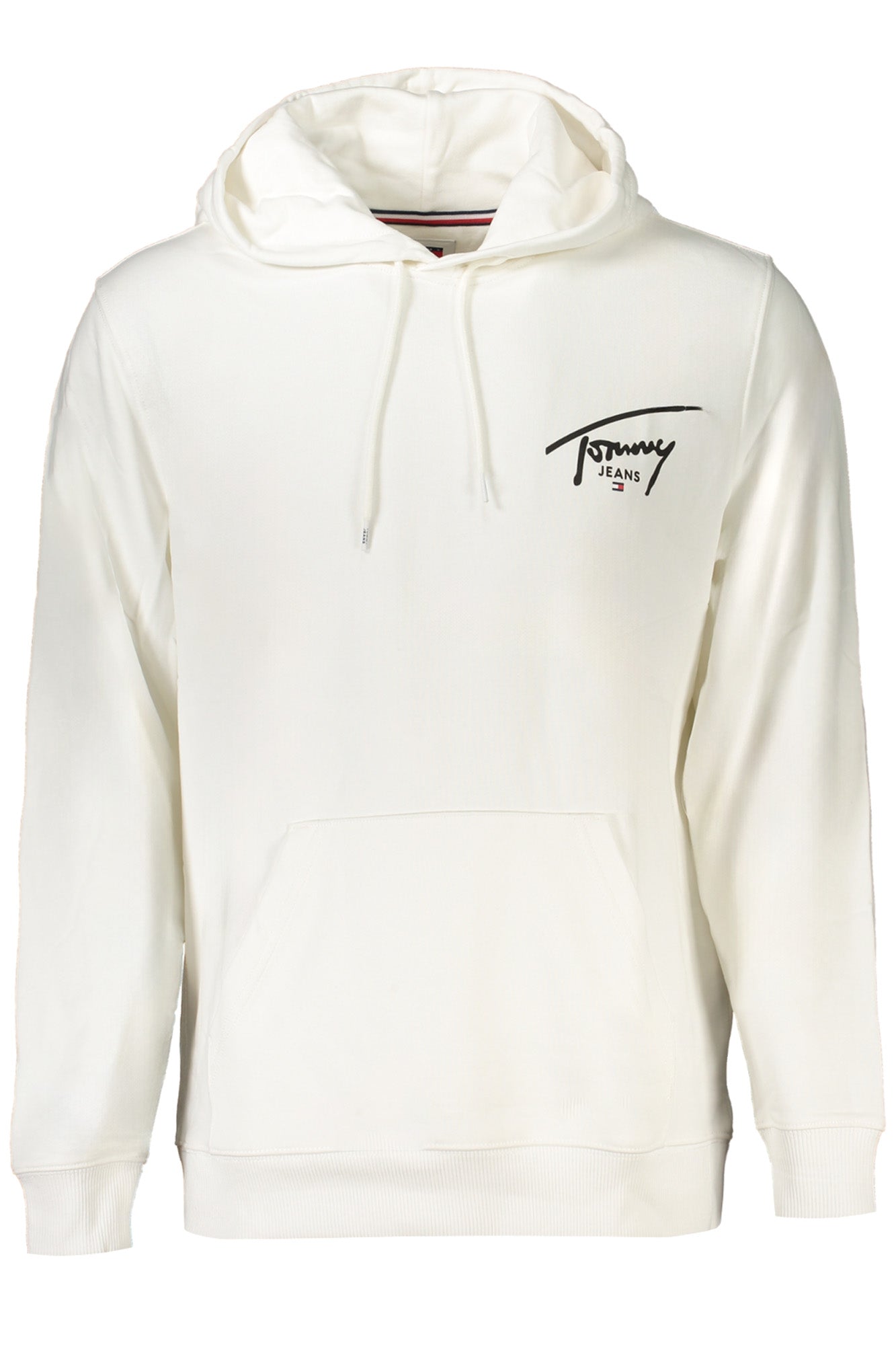 TOMMY HILFIGER MEN'S ZIP-UP SWEATSHIRT WHITE