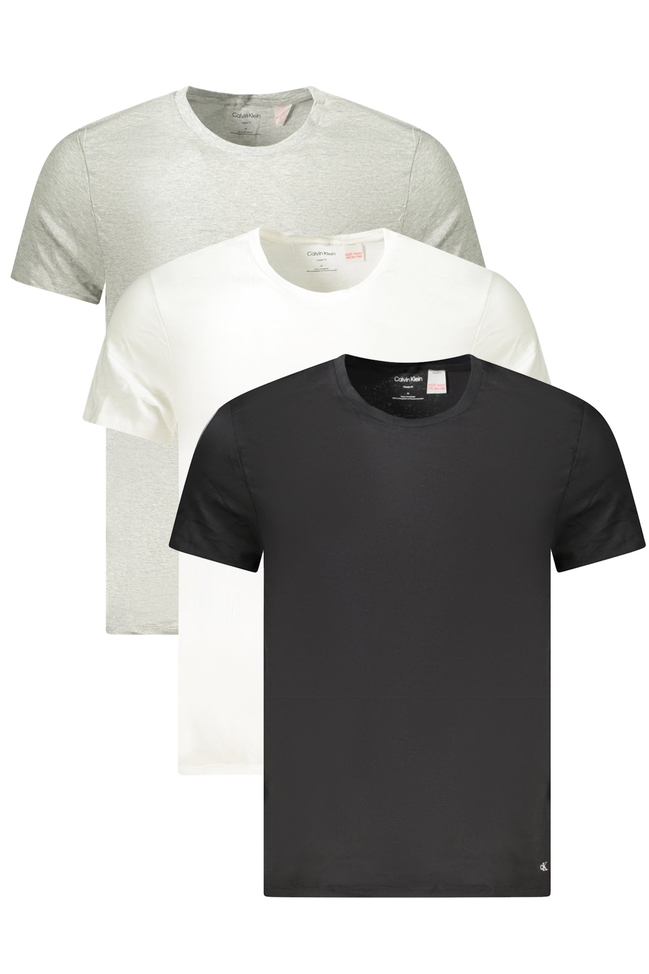 CALVIN KLEIN MEN'S SHORT SLEEVE T-SHIRT GREY