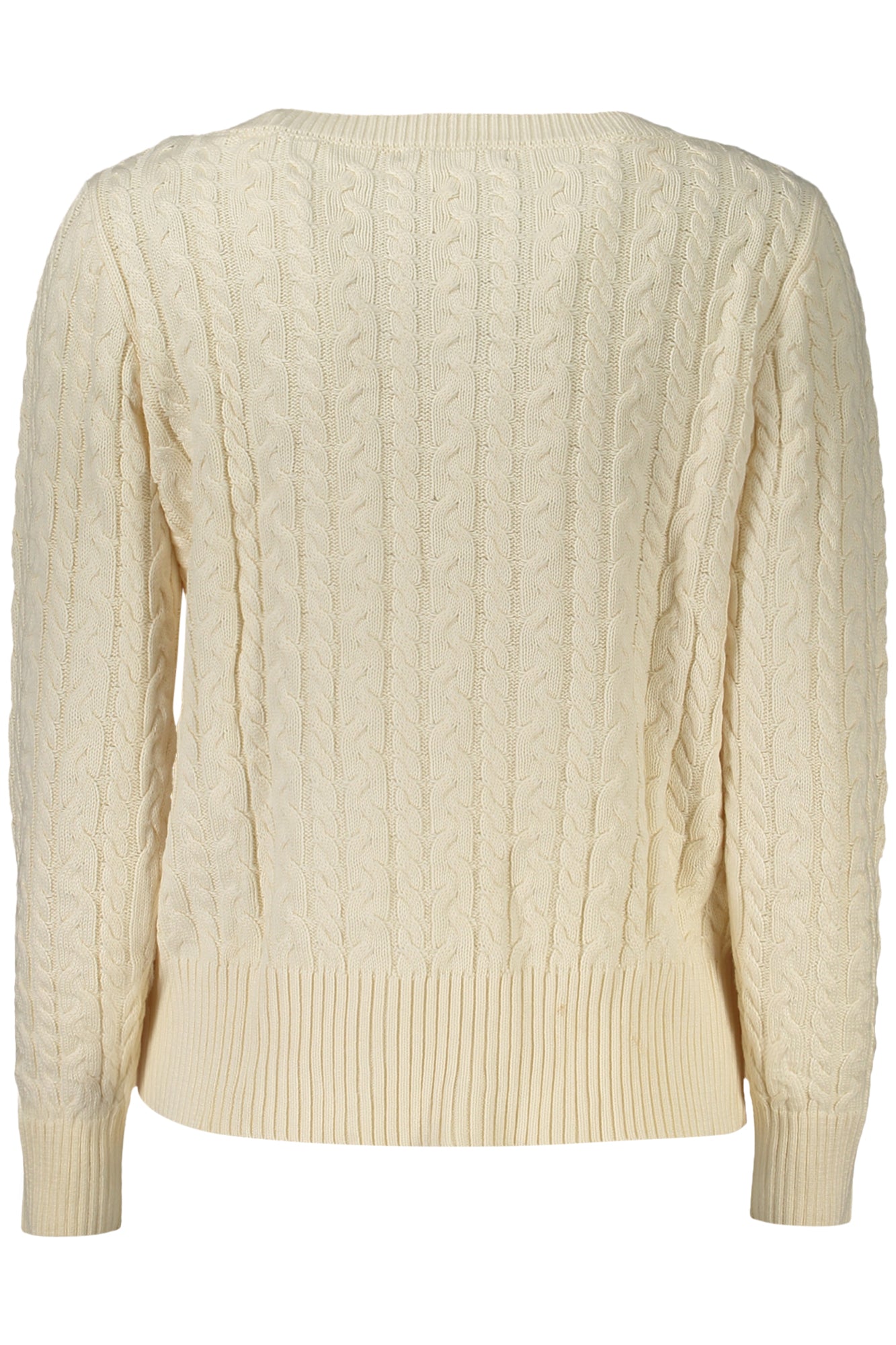 GUESS JEANS WOMEN'S WHITE SWEATER