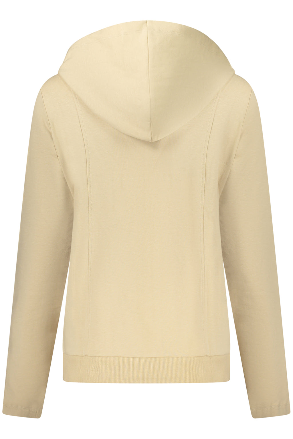 FREDDY WOMEN'S BEIGE ZIP-UP SWEATSHIRT