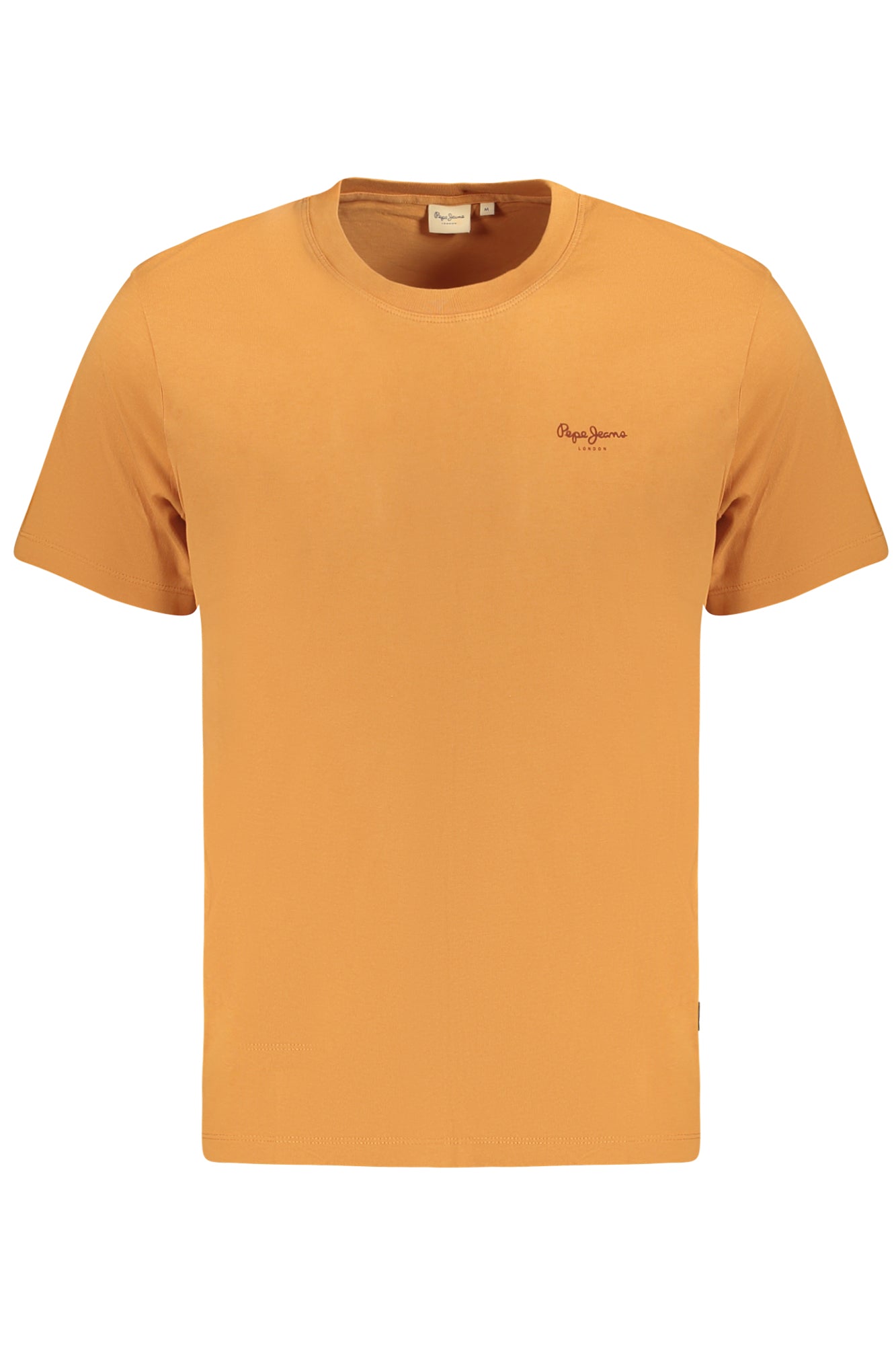 PEPE JEANS MEN'S SHORT SLEEVE T-SHIRT ORANGE