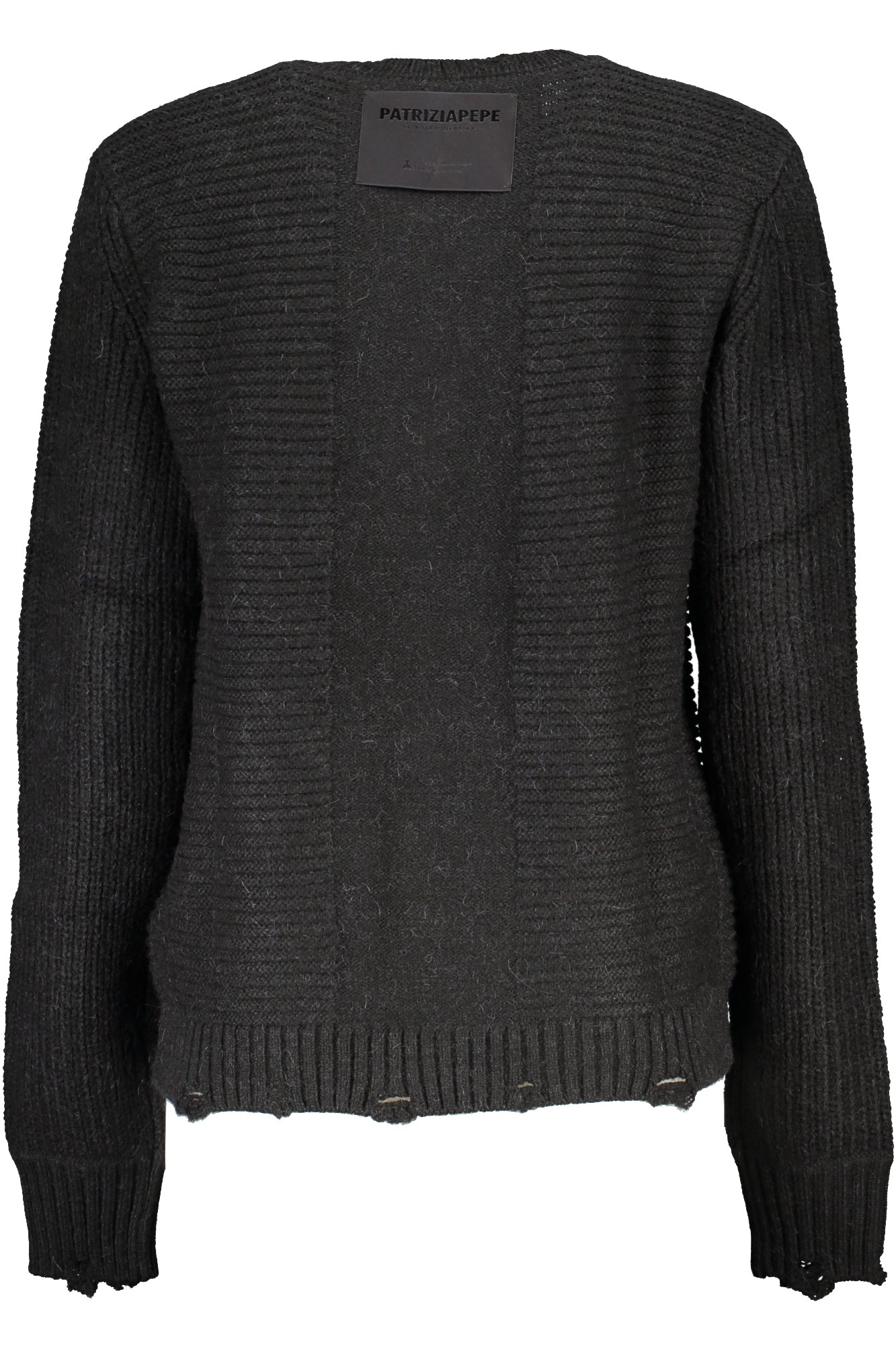 PATRIZIA PEPE WOMEN'S BLACK SWEATER