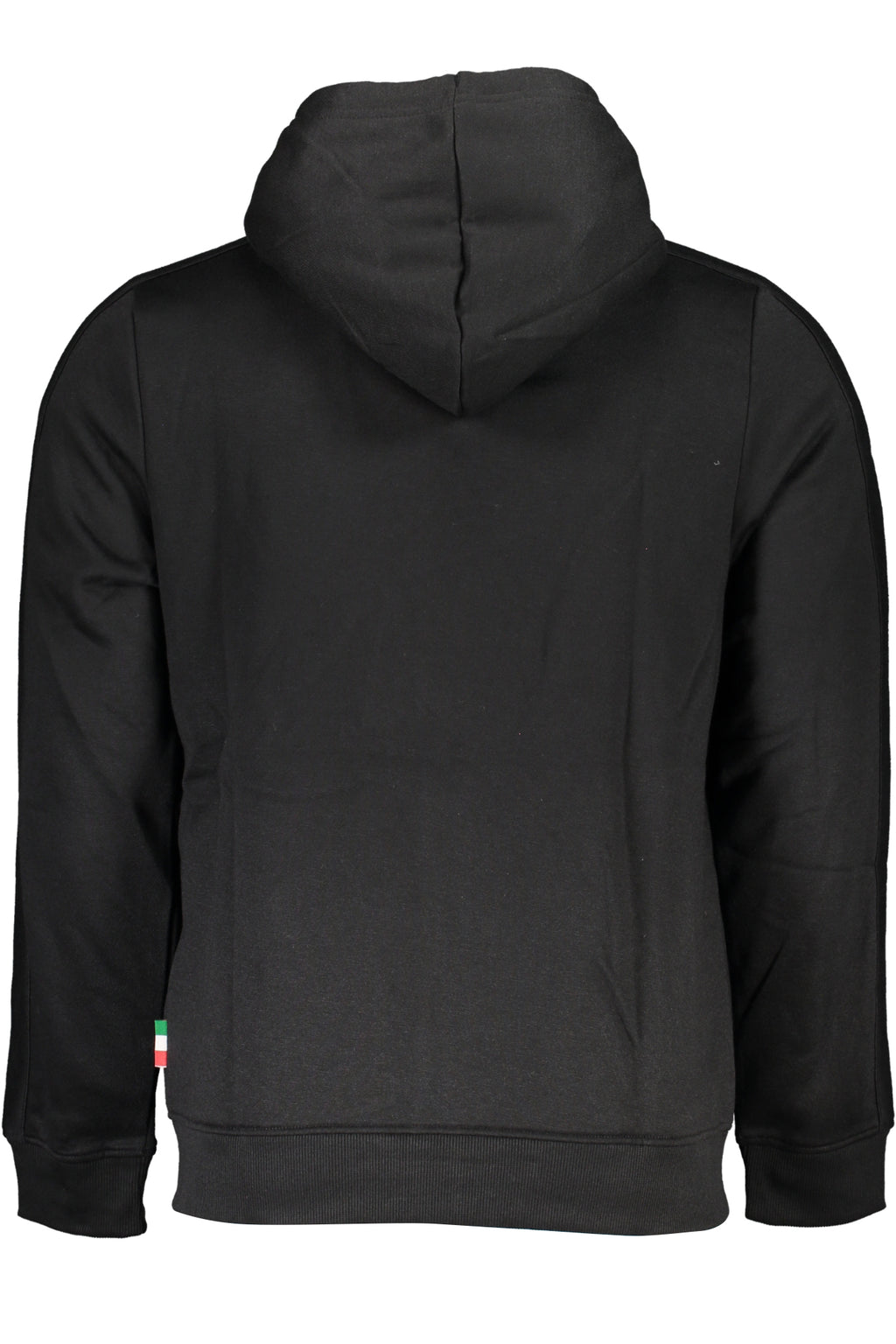 GIAN MARCO VENTURI MEN'S BLACK ZIP SWEATSHIRT