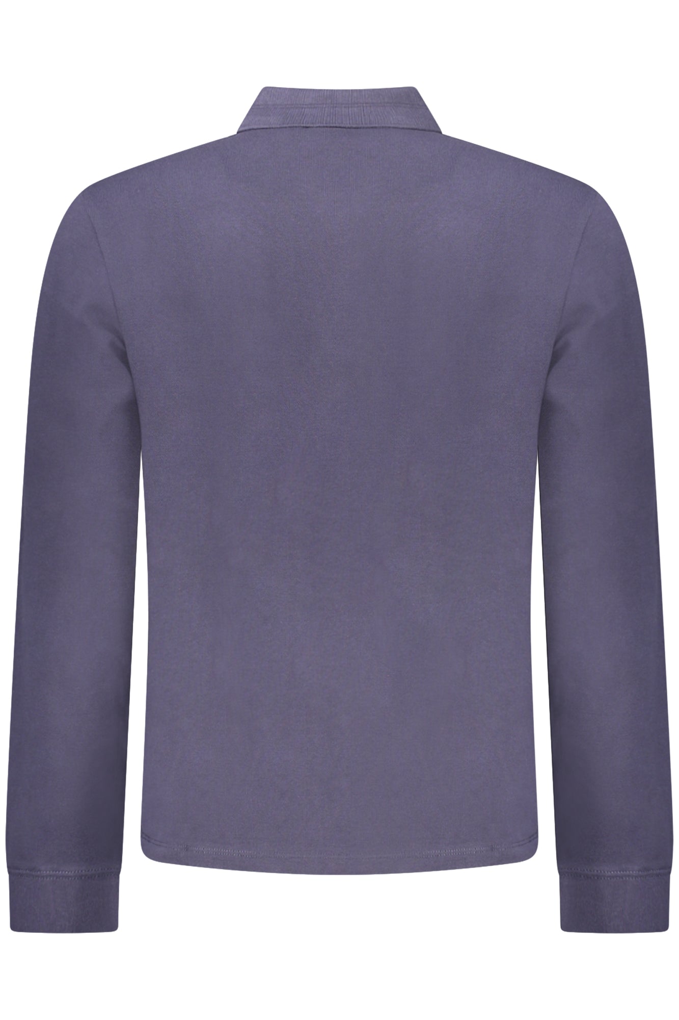 NAPAPIJRI MEN'S LONG-SLEEVED POLO SHIRT, BLUE