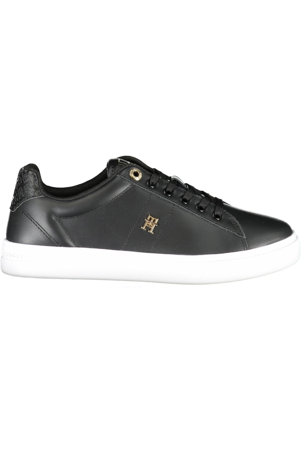 TOMMY HILFIGER BLACK WOMEN'S SPORTS SHOES