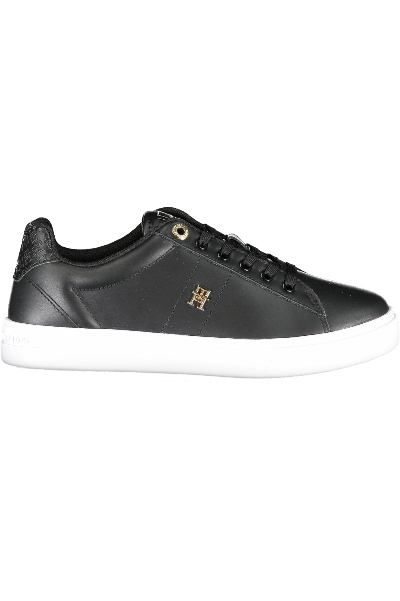 TOMMY HILFIGER BLACK WOMEN'S SPORTS SHOES