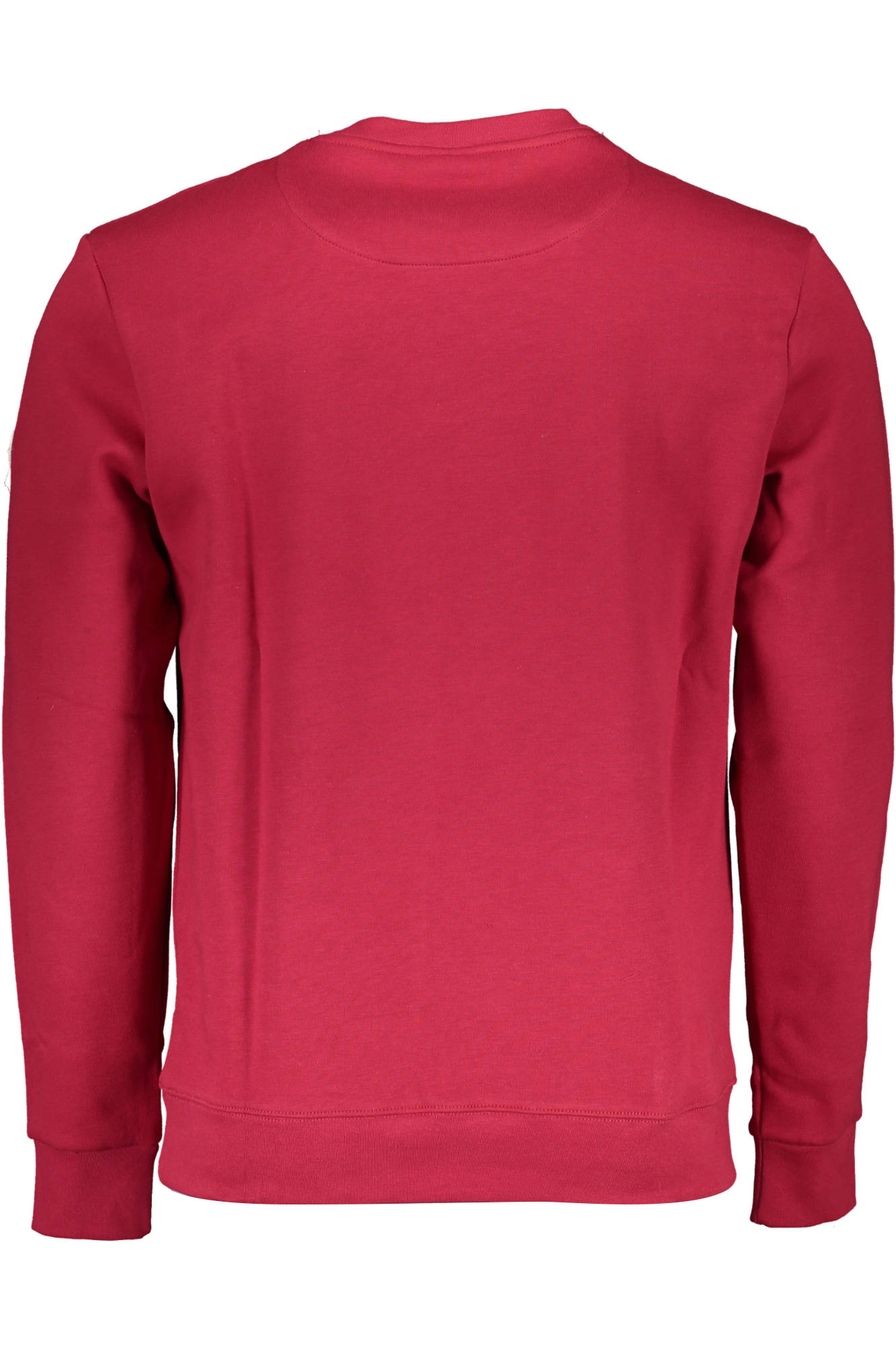 NORTH SAILS RED MEN'S ZIP-UP SWEATSHIRT