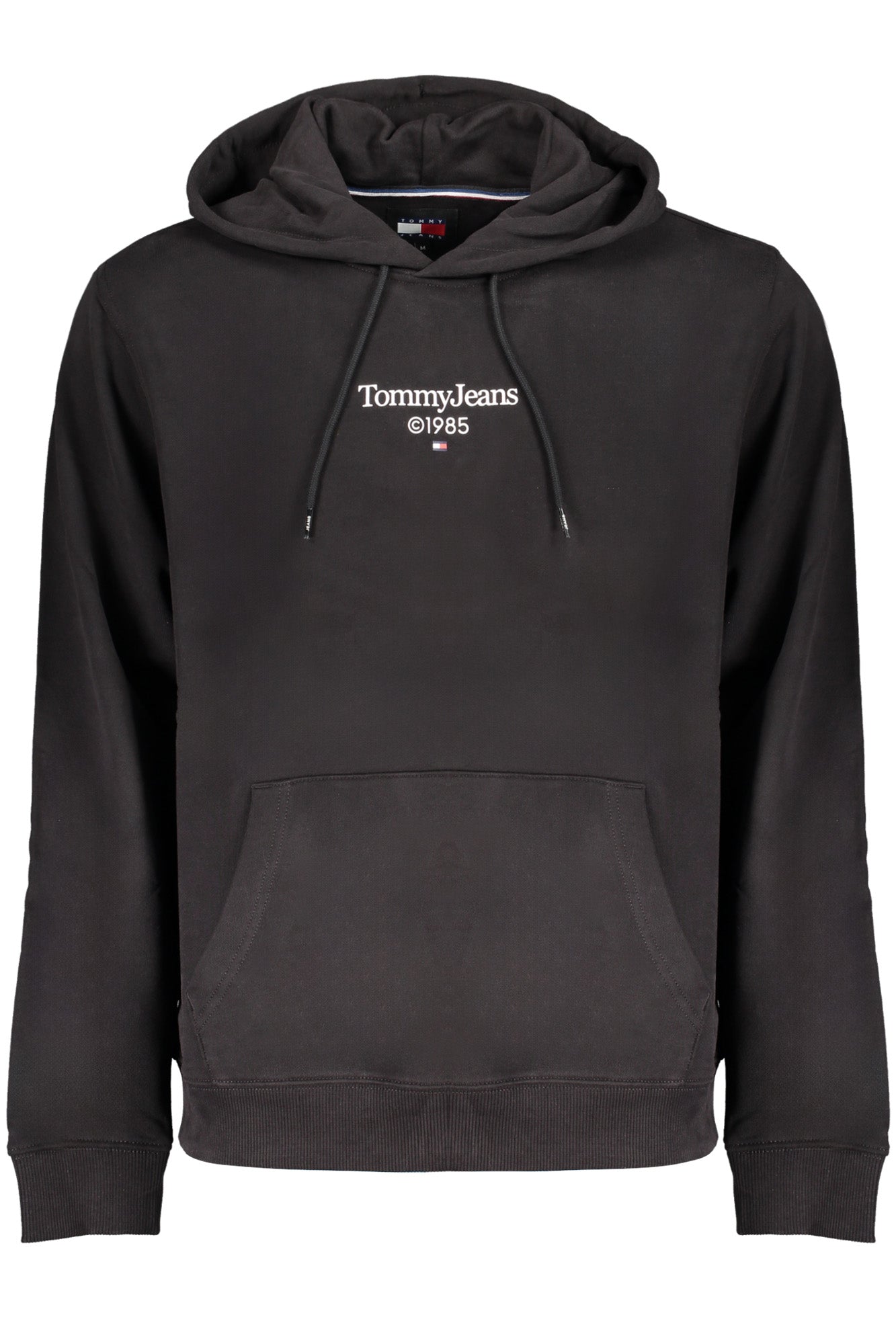 TOMMY HILFIGER MEN'S BLACK ZIPLESS SWEATSHIRT