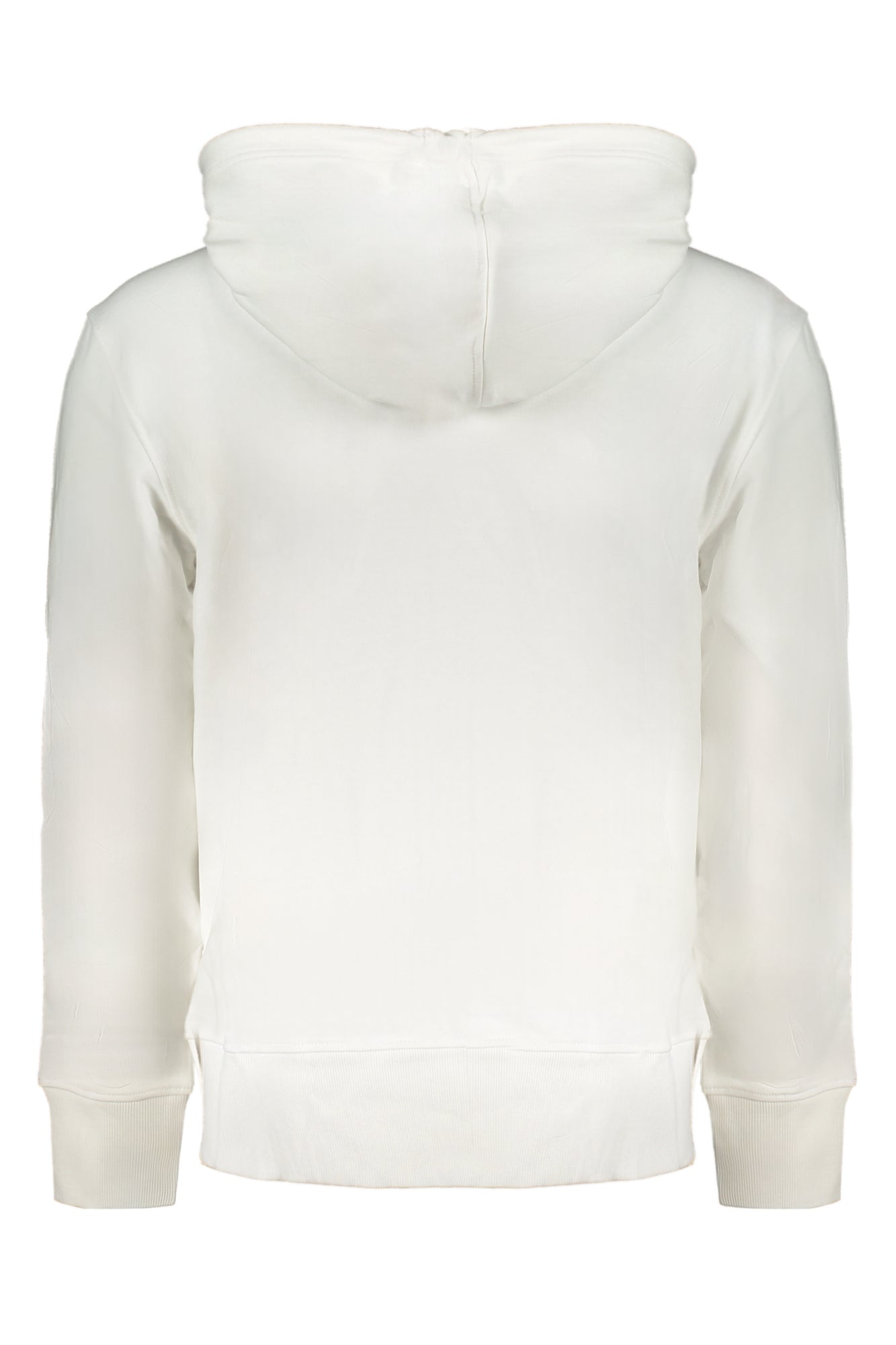 CALVIN KLEIN MEN'S WHITE ZIP SWEATSHIRT