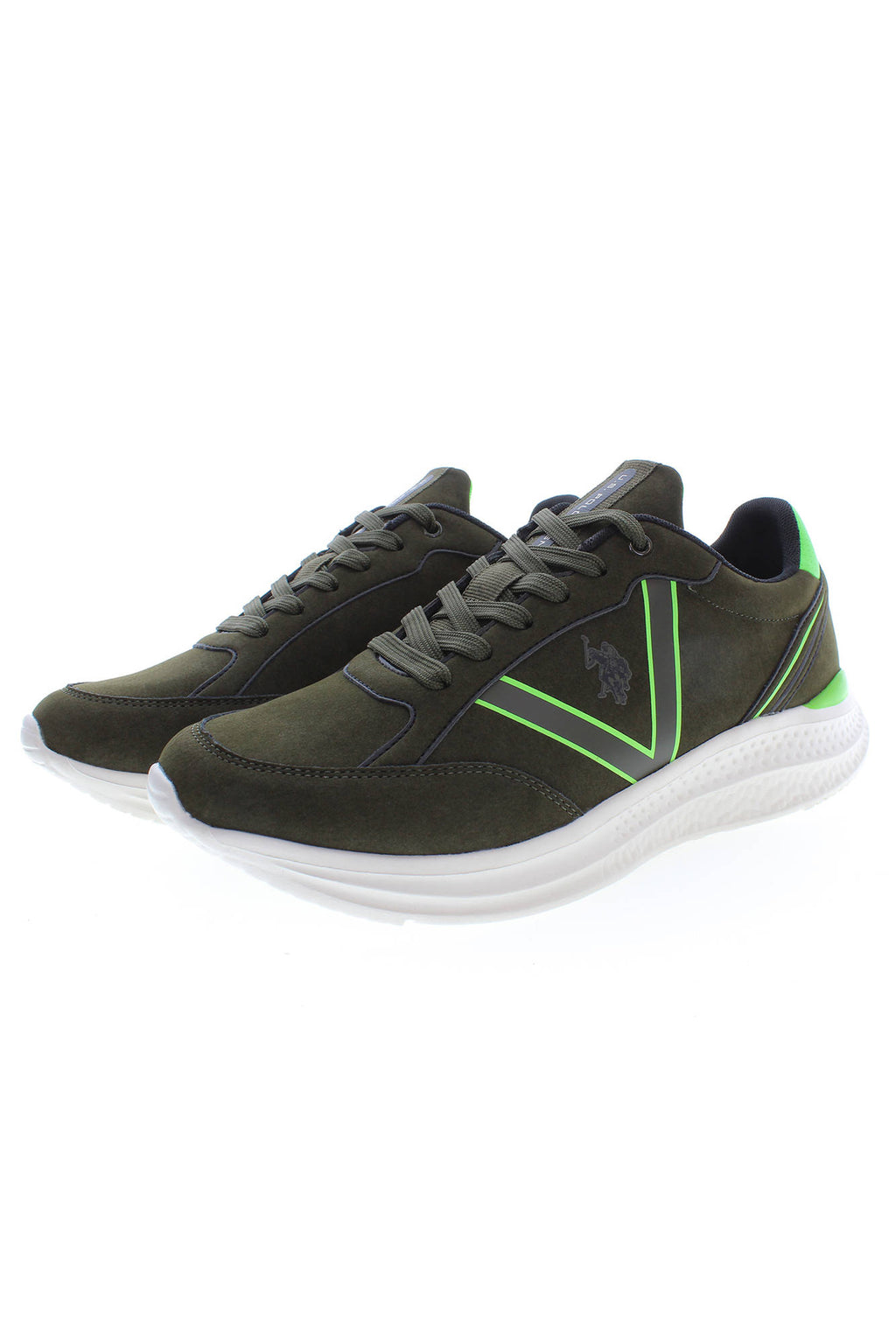 US POLO BEST PRICE GREEN MEN'S SPORTS SHOES
