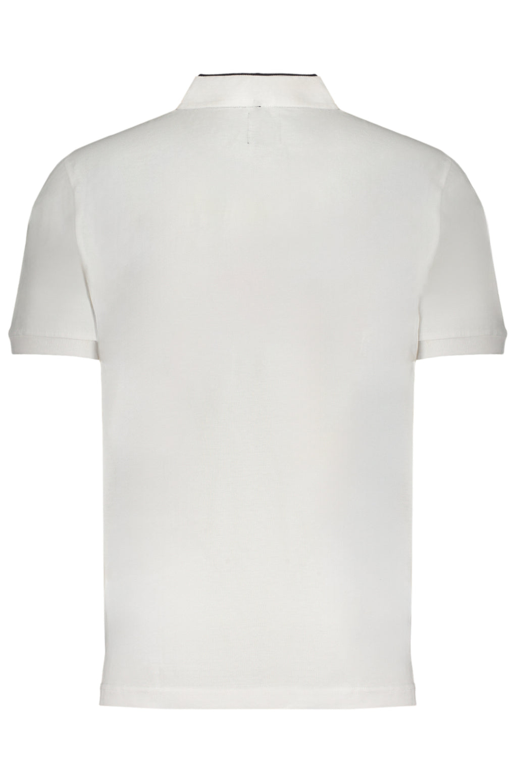 GIAN MARCO VENTURI MEN'S WHITE SHORT SLEEVED POLO SHIRT