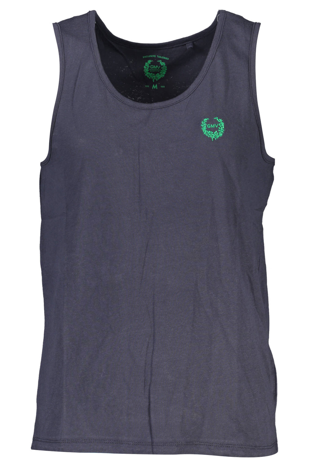 GIAN MARCO VENTURI MEN'S BLUE TANK TOP