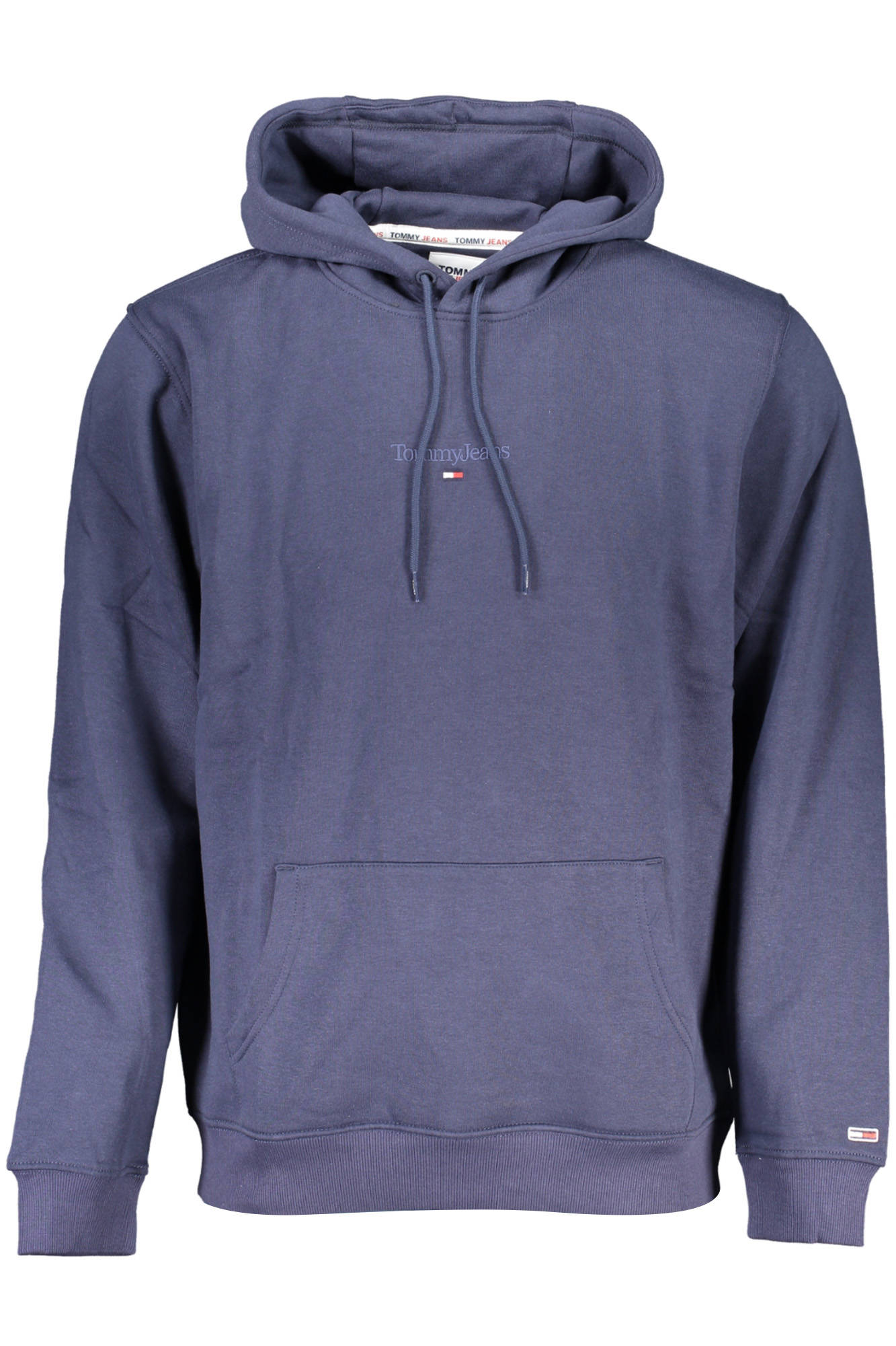 TOMMY HILFIGER MEN'S BLUE ZIPLESS SWEATSHIRT