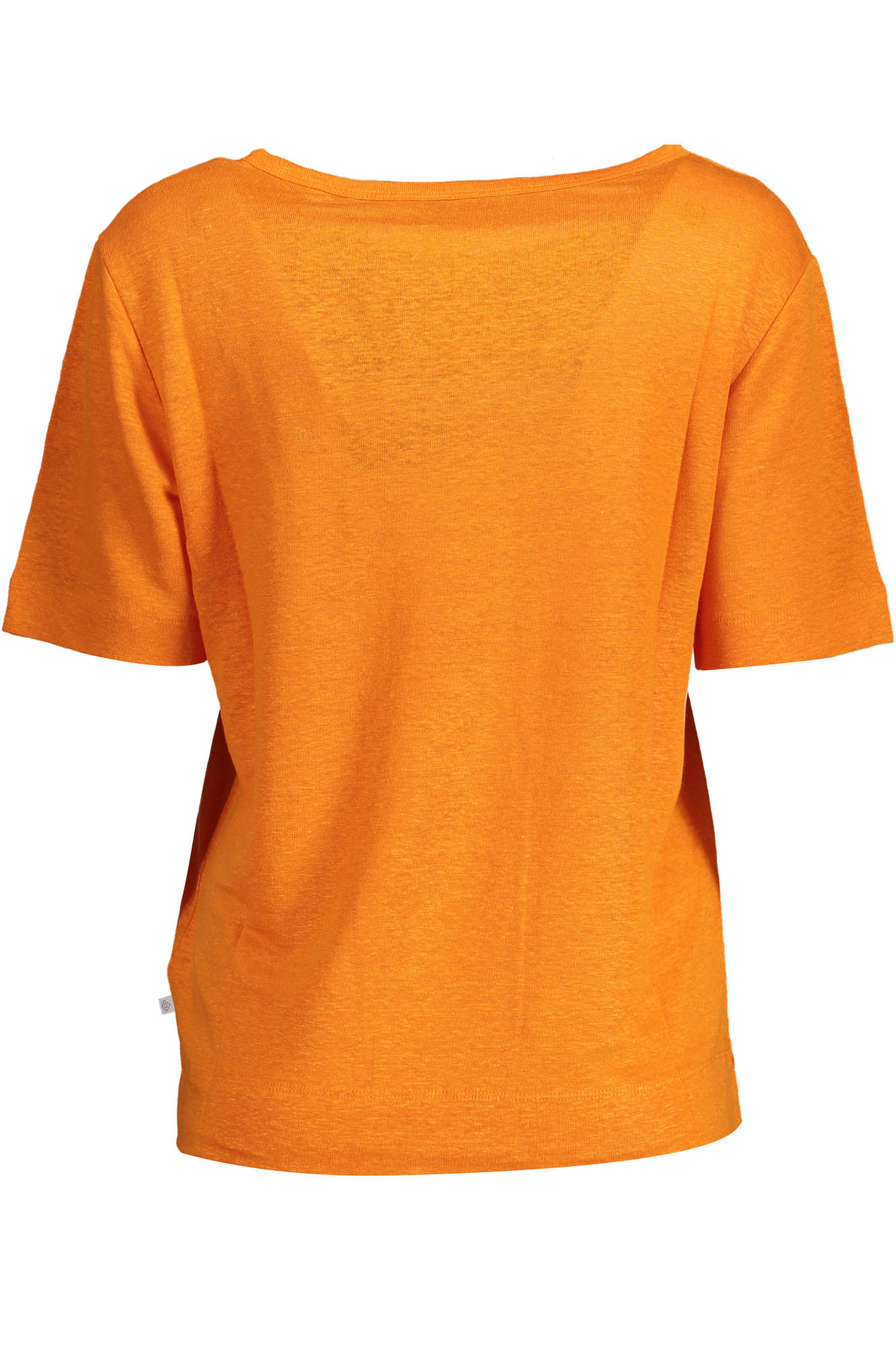 GANT WOMEN'S SHORT SLEEVE T-SHIRT ORANGE
