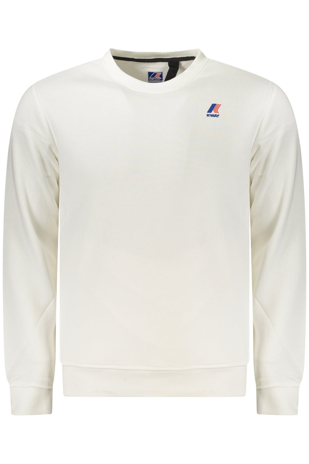 K-WAY SWEATSHIRT WITHOUT ZIP MEN WHITE
