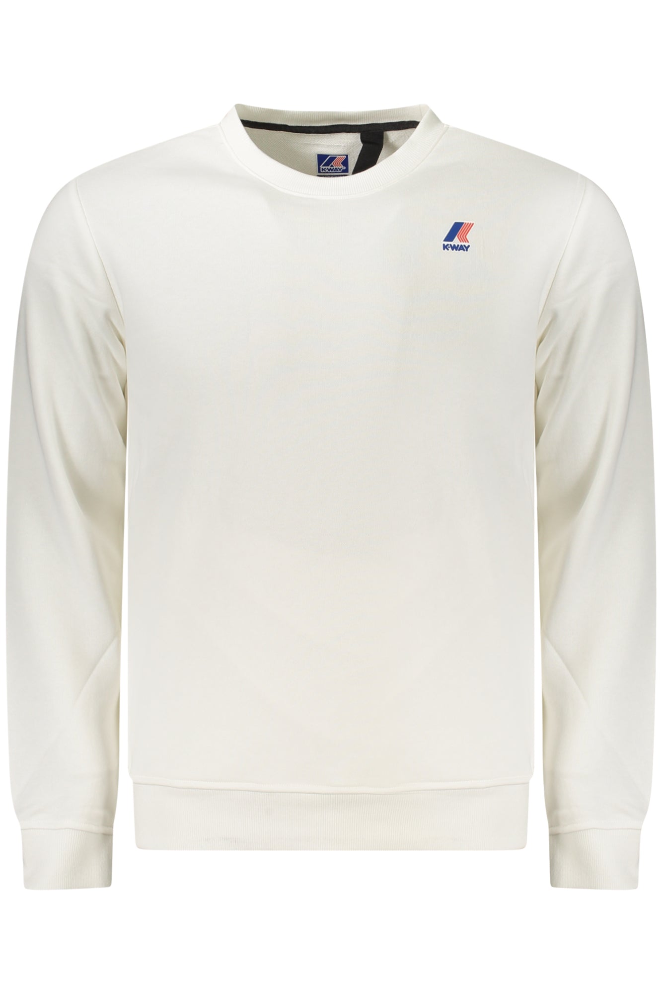 K-WAY SWEATSHIRT WITHOUT ZIP MEN WHITE
