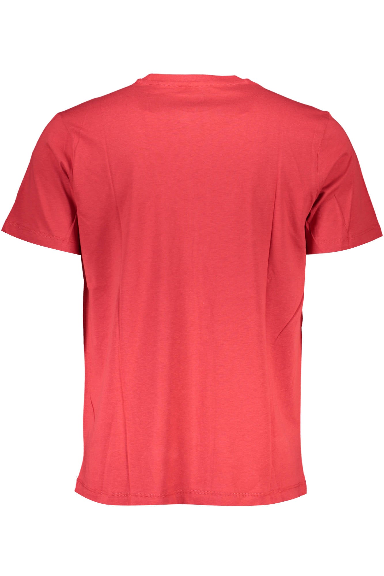 GIAN MARCO VENTURI MEN'S SHORT SLEEVE T-SHIRT RED