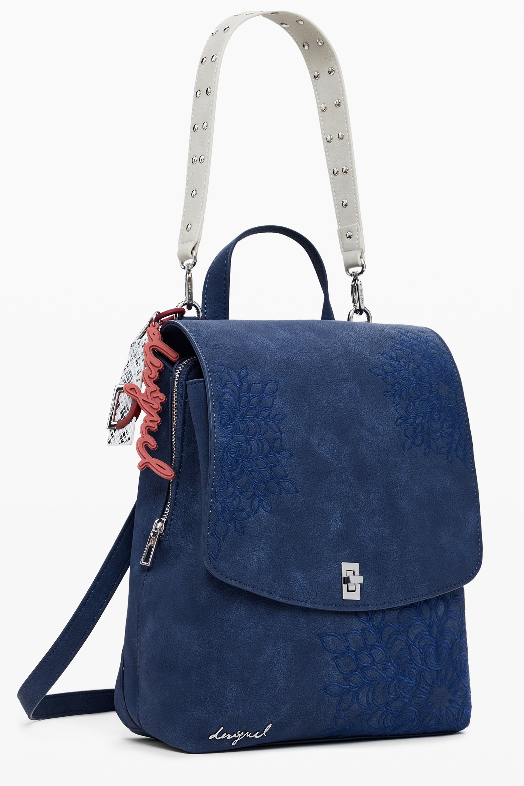 DESIGUAL WOMEN'S BLUE BACKPACK