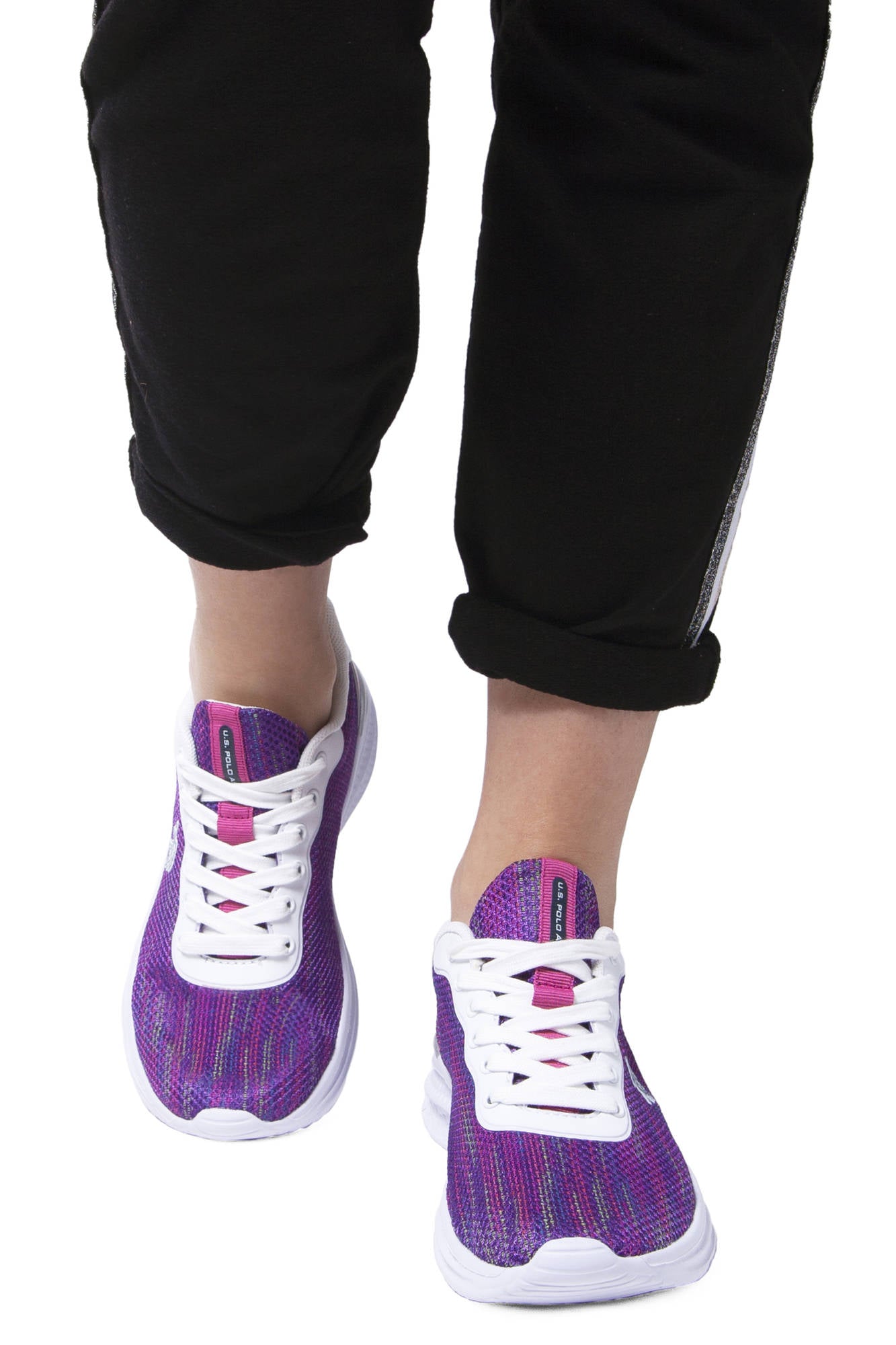 US POLO BEST PRICE PURPLE WOMEN'S SPORT SHOES