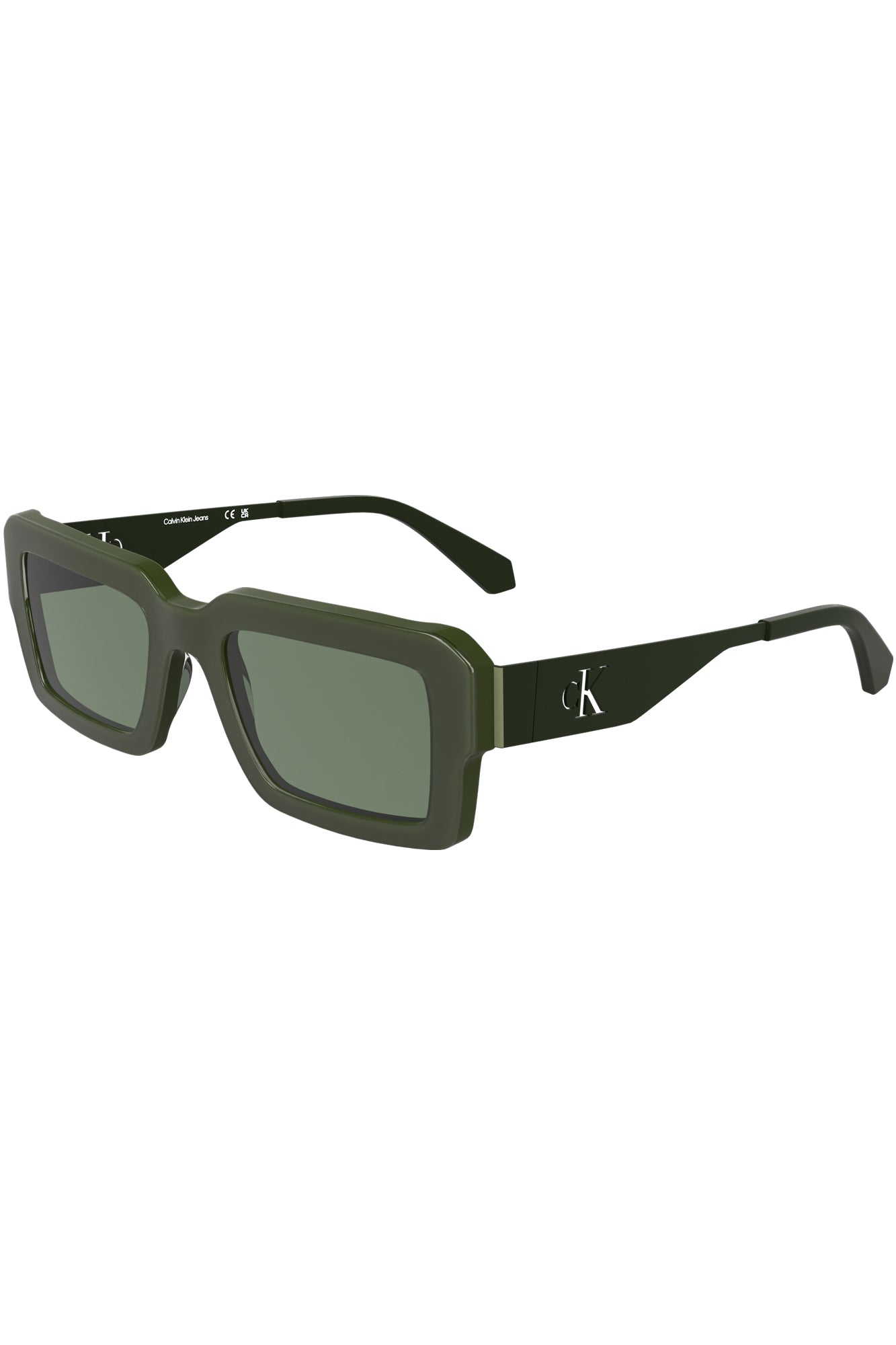 CALVIN KLEIN WOMEN'S SUNGLASSES GREEN