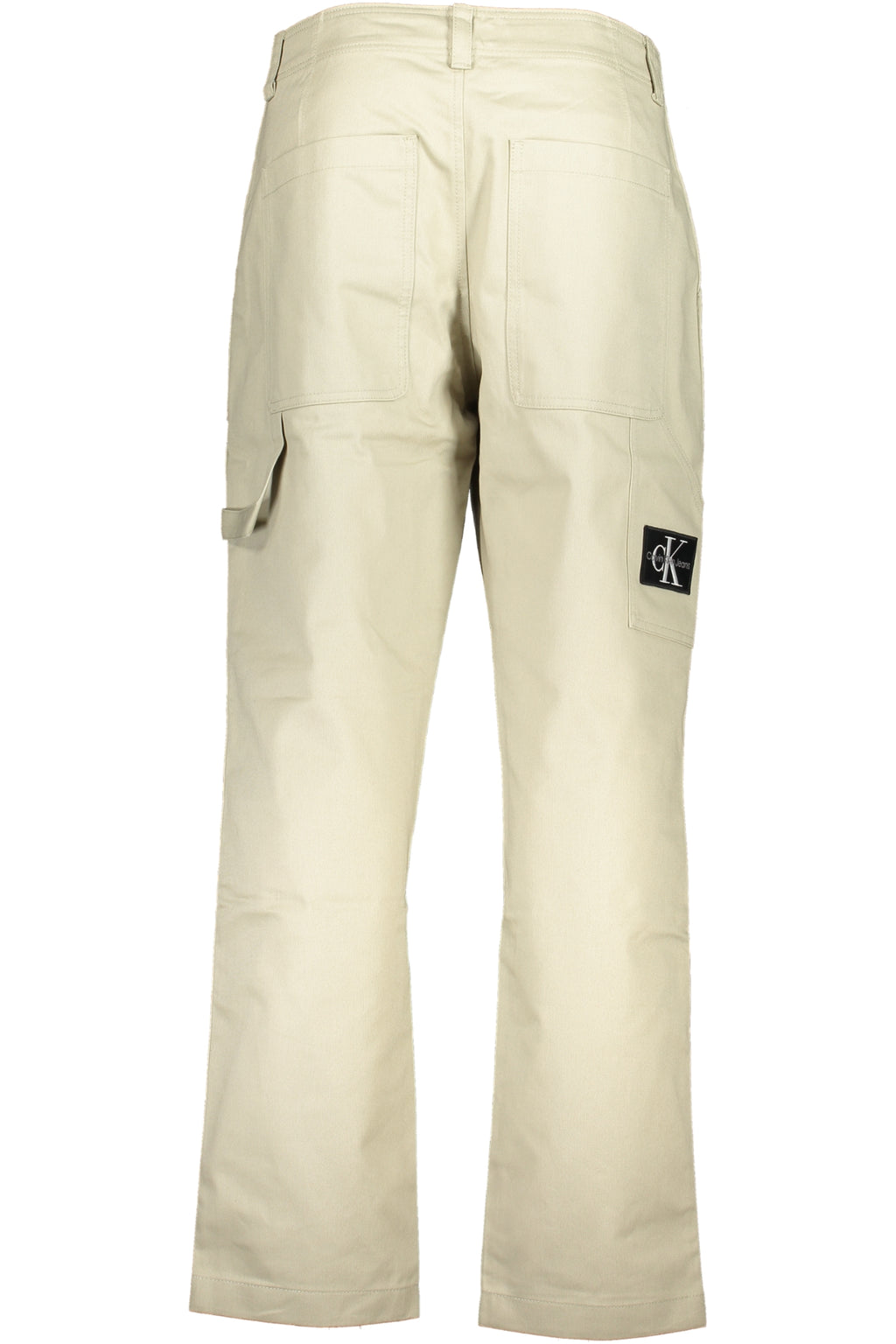 CALVIN KLEIN MEN'S BEIGE TROUSERS