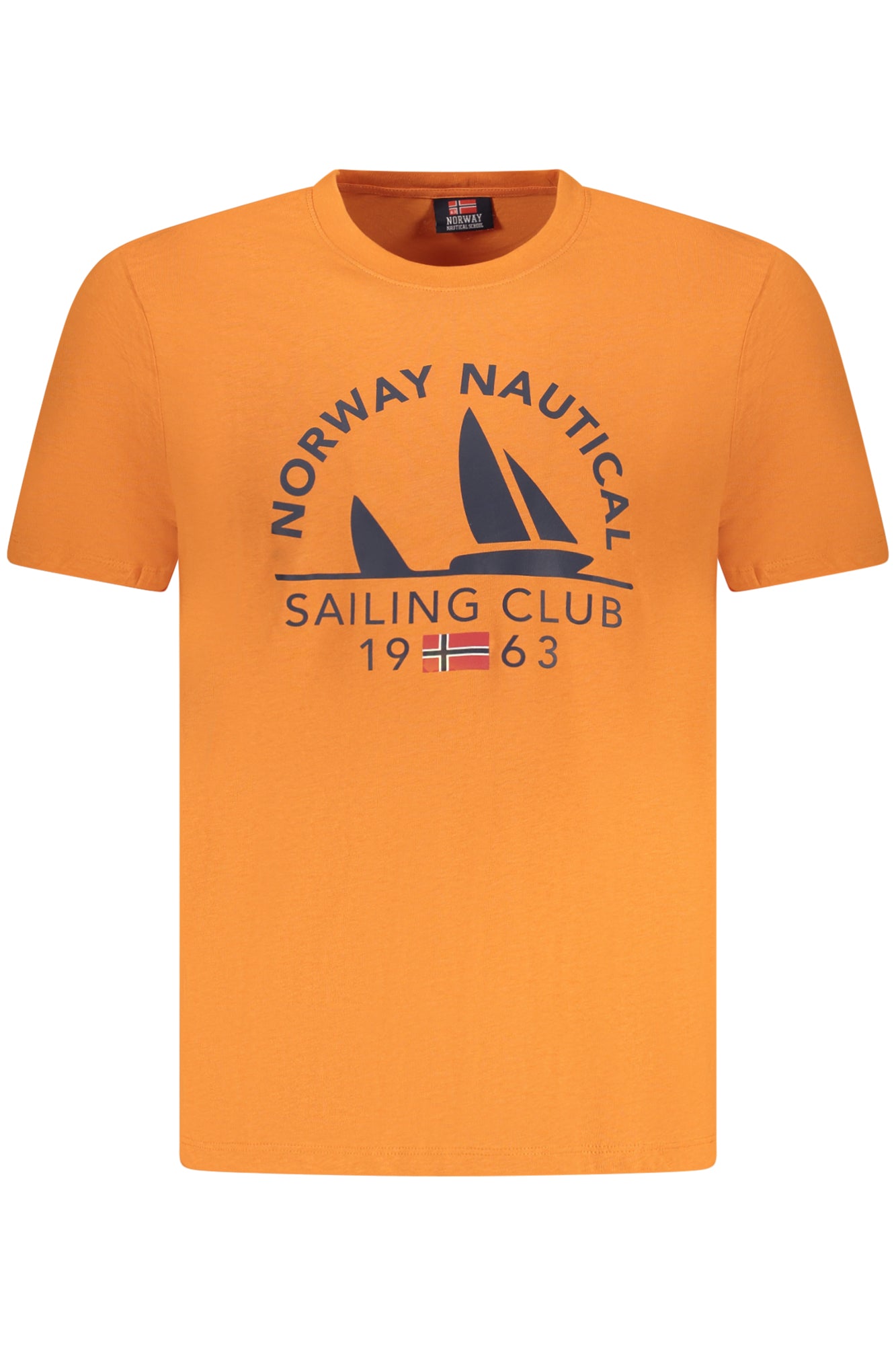 NORWAY 1963 MEN'S SHORT SLEEVE T-SHIRT ORANGE