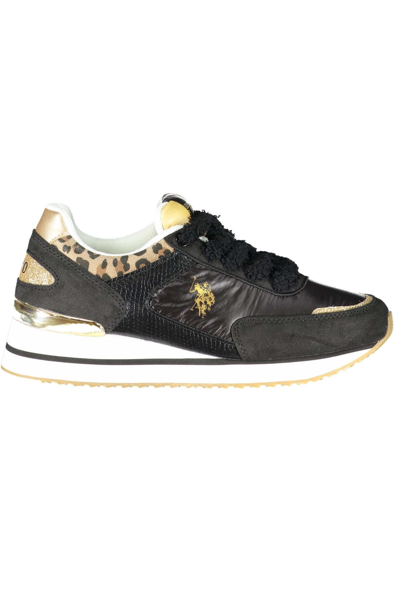 US POLO BEST PRICE BLACK WOMEN'S SPORTS SHOES