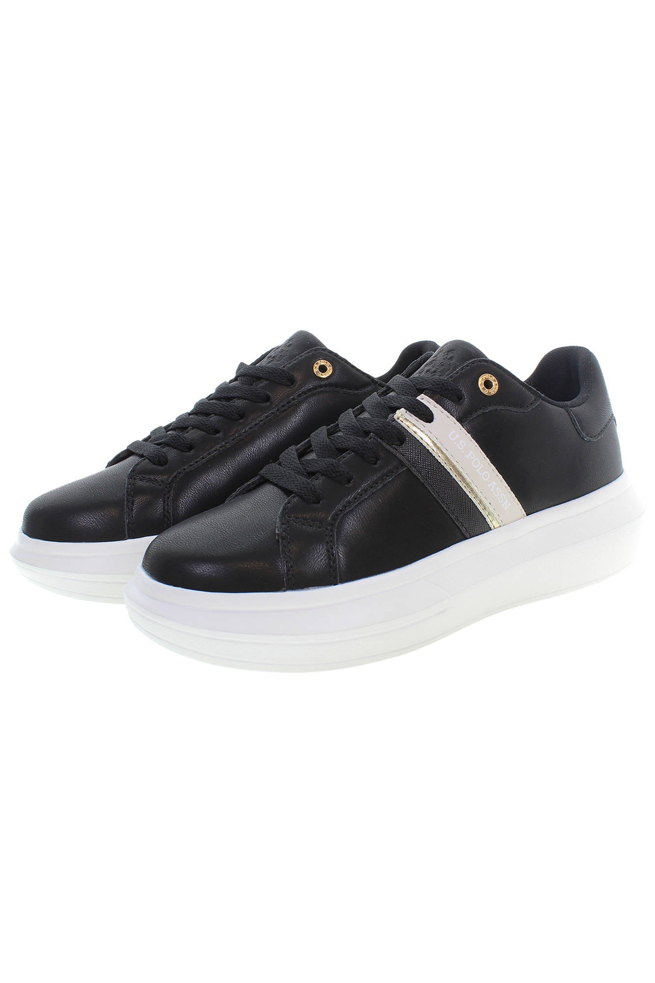 US POLO BEST PRICE BLACK WOMEN'S SPORT SHOES