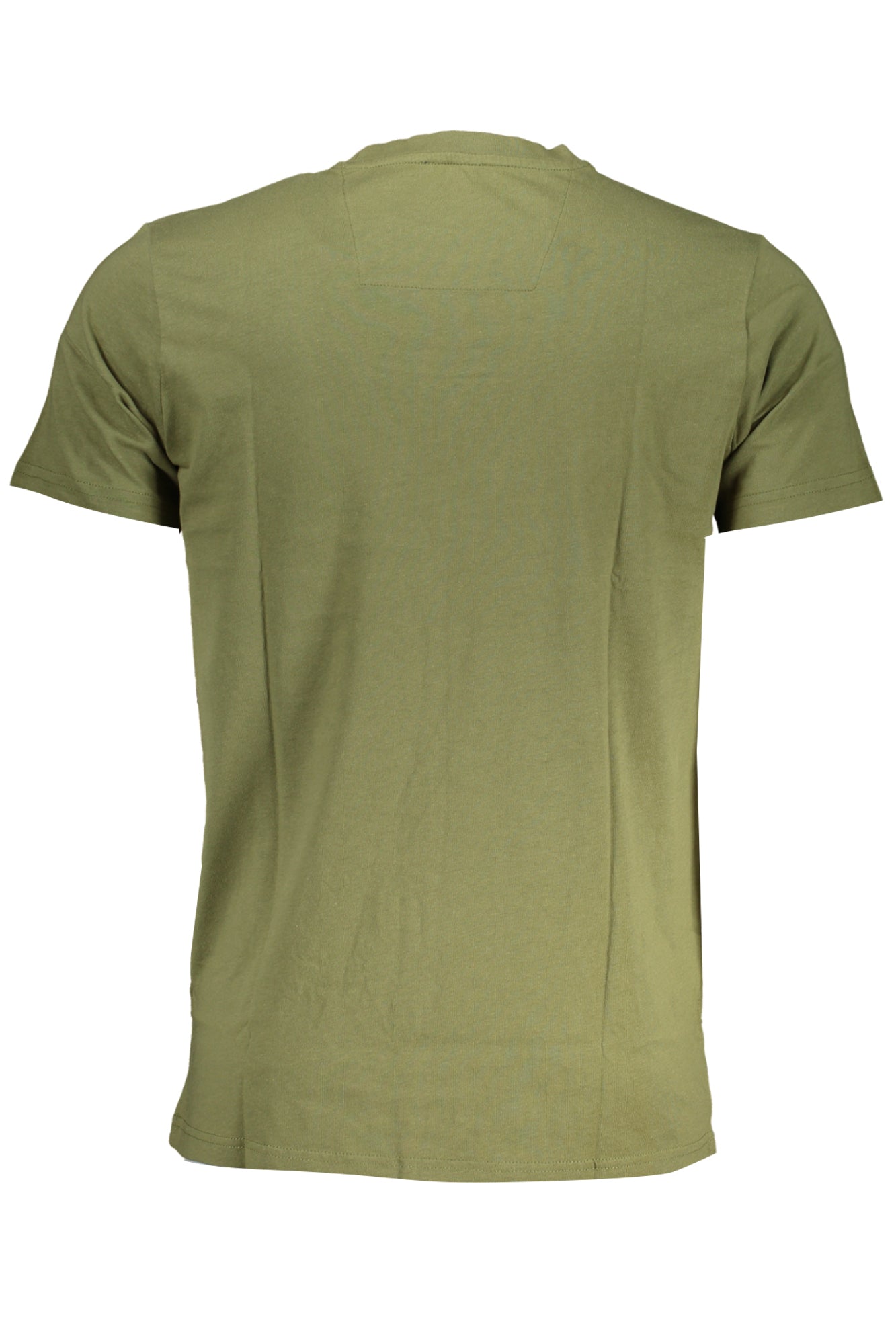 CAVALLI CLASS GREEN MEN'S SHORT SLEEVED T-SHIRT