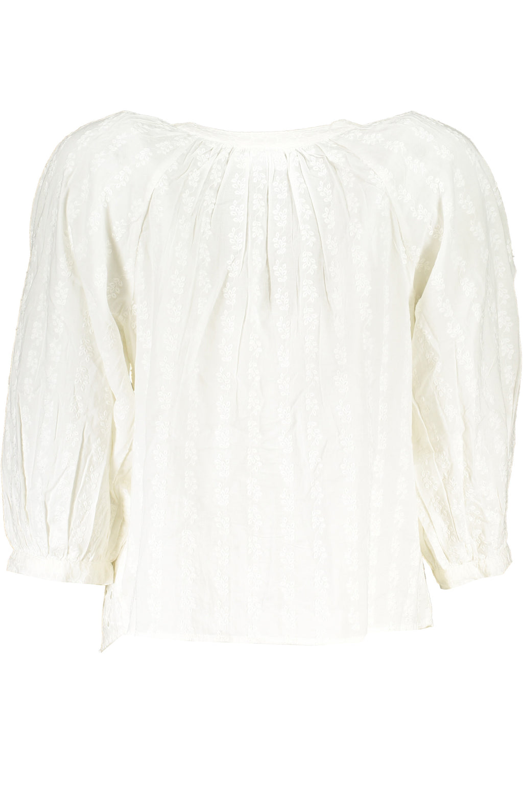 DESIGUAL WOMEN'S LONG SLEEVE SHIRT WHITE