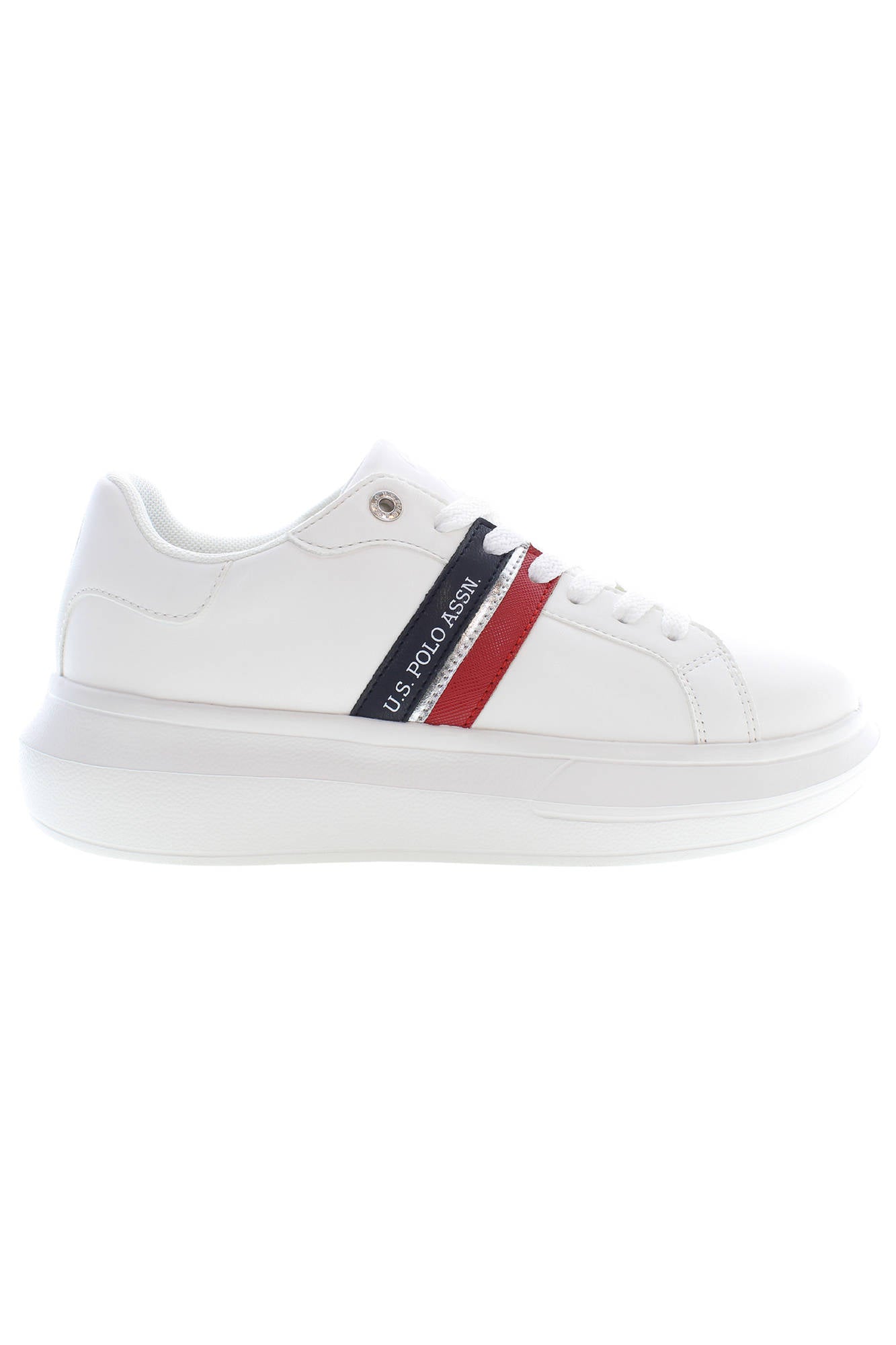 US POLO BEST PRICE WHITE WOMEN'S SPORT SHOES