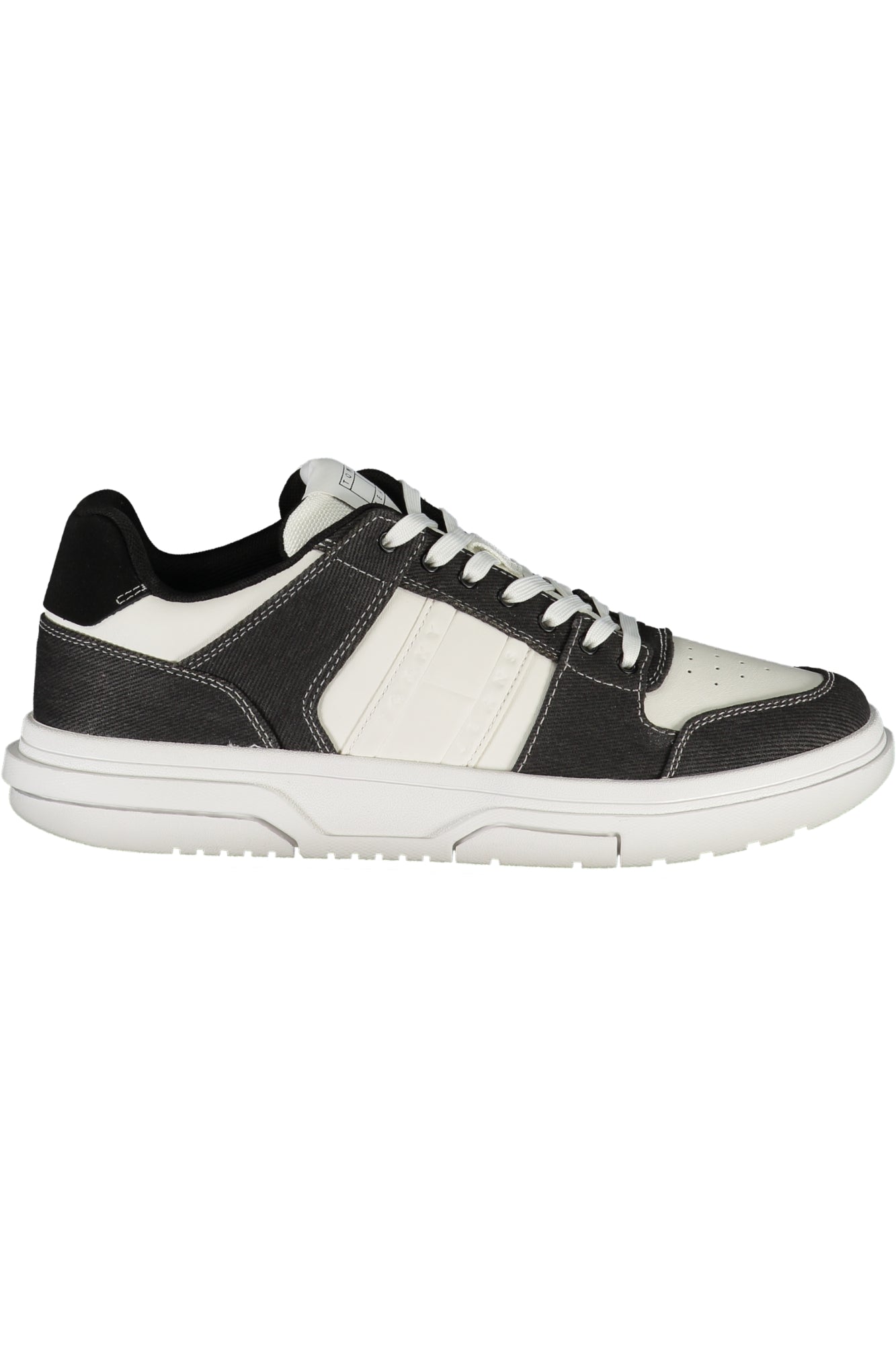 TOMMY HILFIGER BLACK MEN'S SPORTS SHOES
