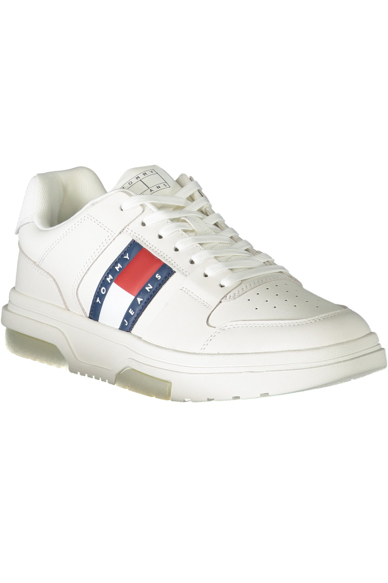 TOMMY HILFIGER MEN'S SPORTS SHOES WHITE