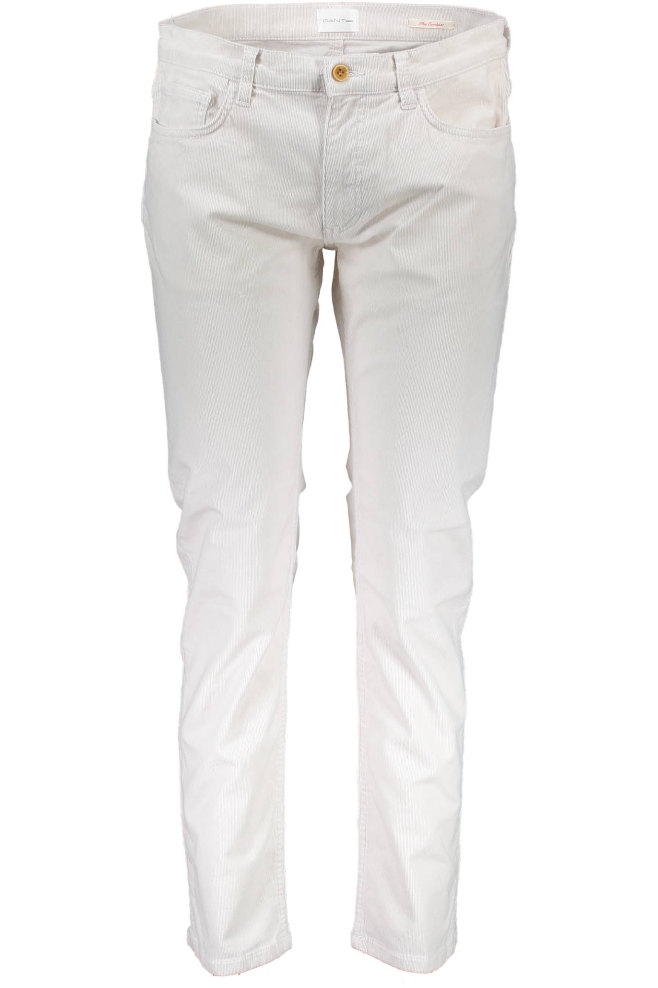 GANT WHITE WOMEN'S TROUSERS